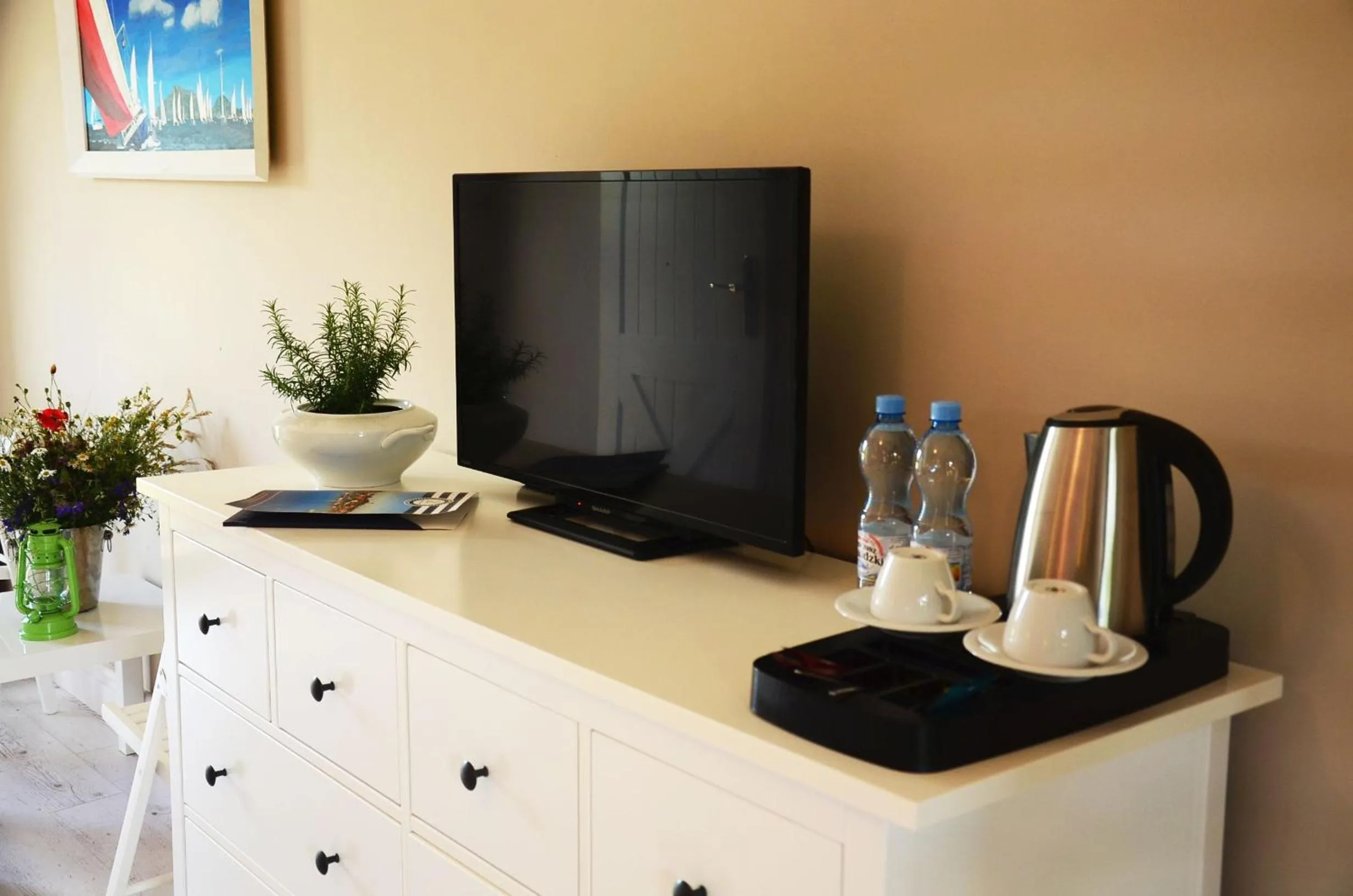 TV and multimedia in Stare Sady Chillout Rooms "Pod Jabłoniami"