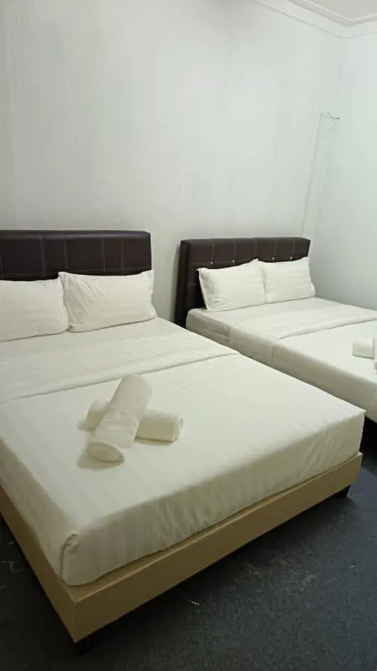 Bed in Cool view budget hotel