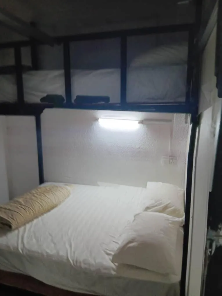 Bed in Cool view budget hotel