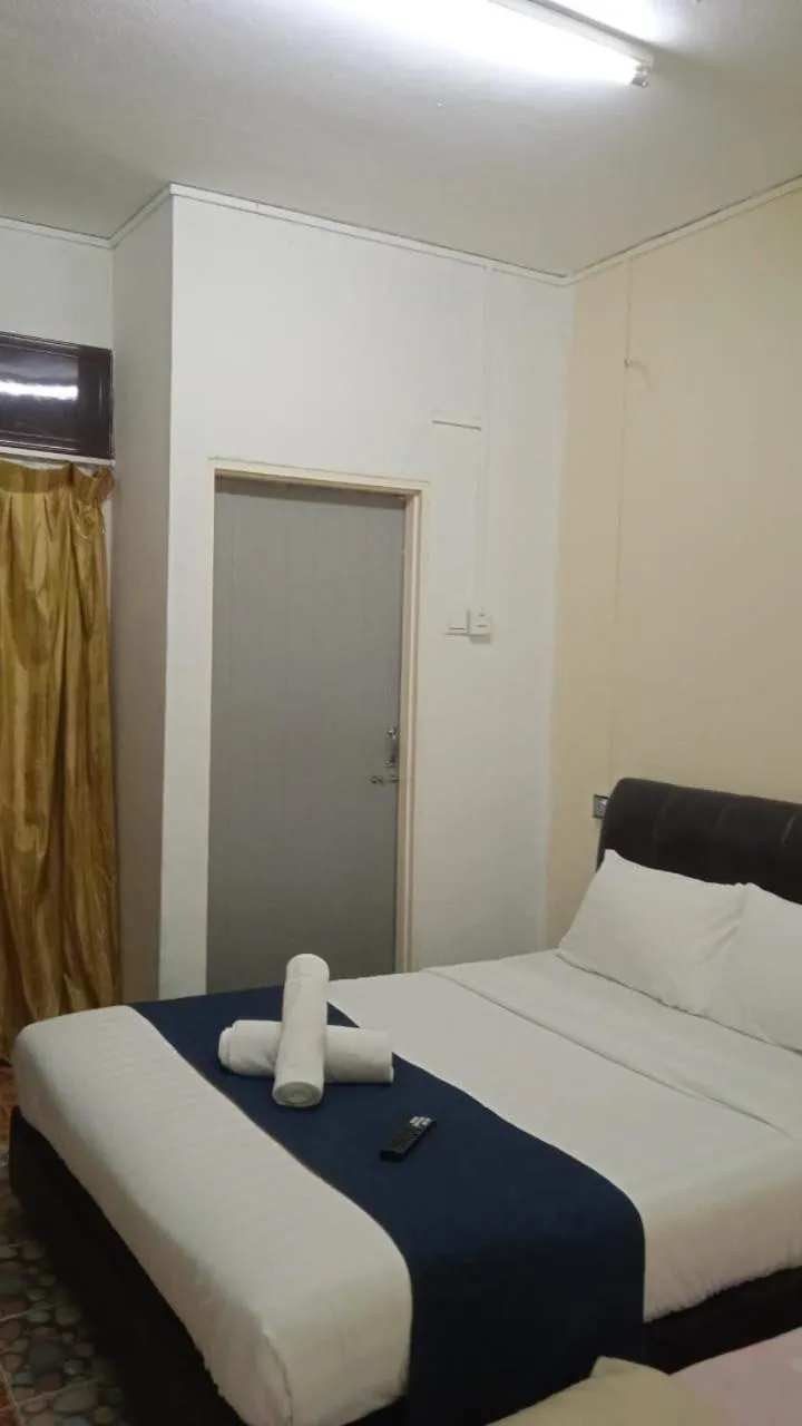 Bed in Cool view budget hotel