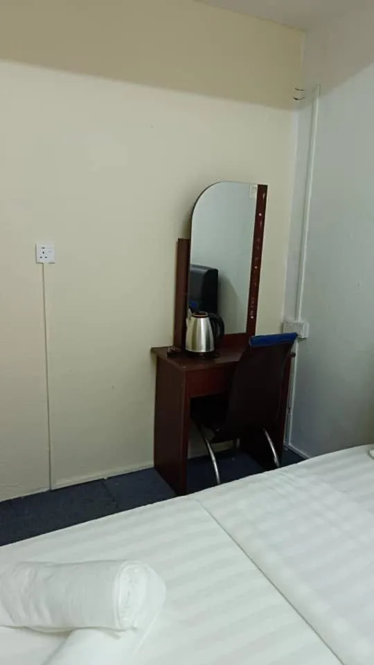 Bed in Cool view budget hotel