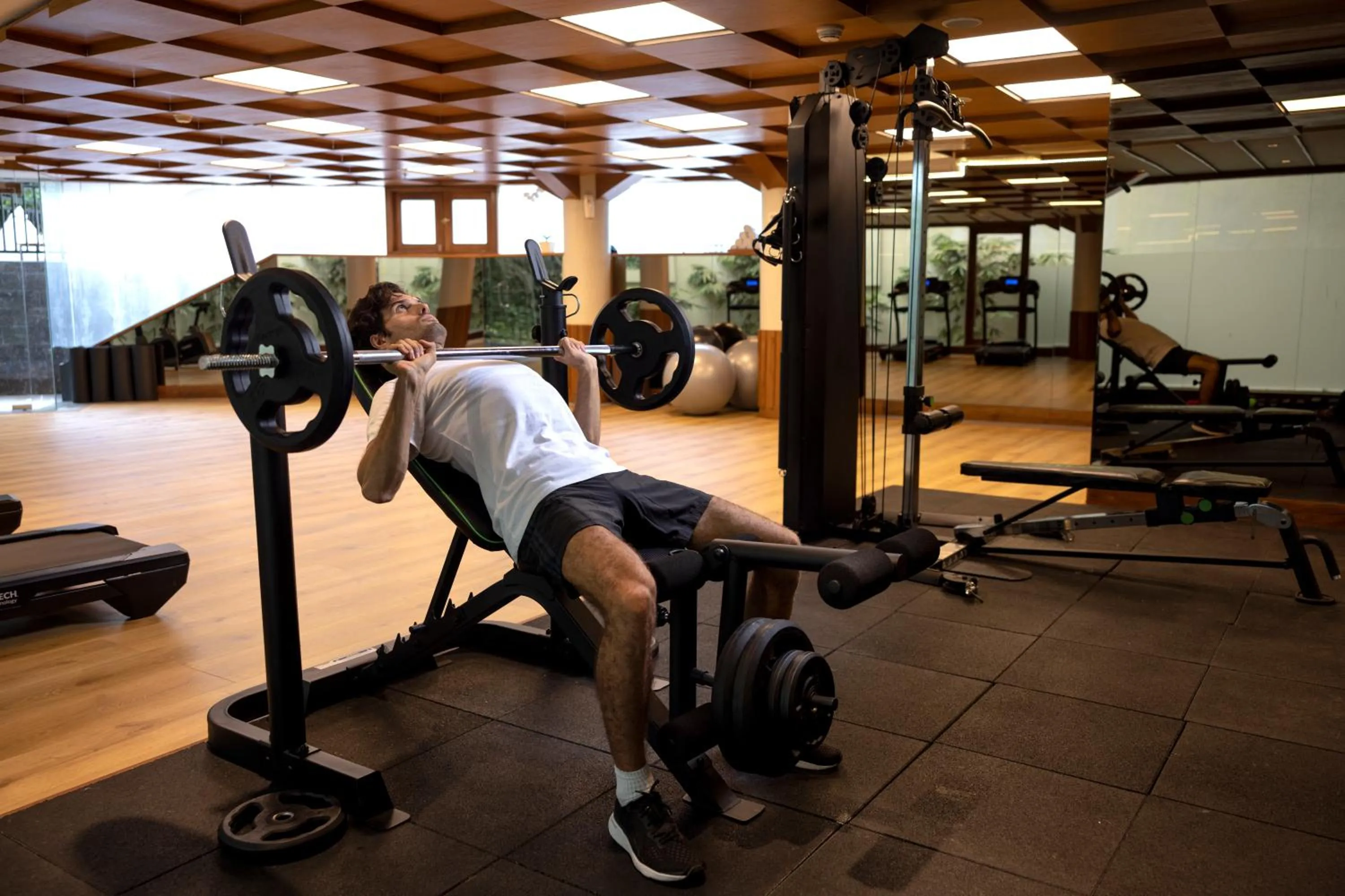 Fitness centre/facilities in Anumana De Suite