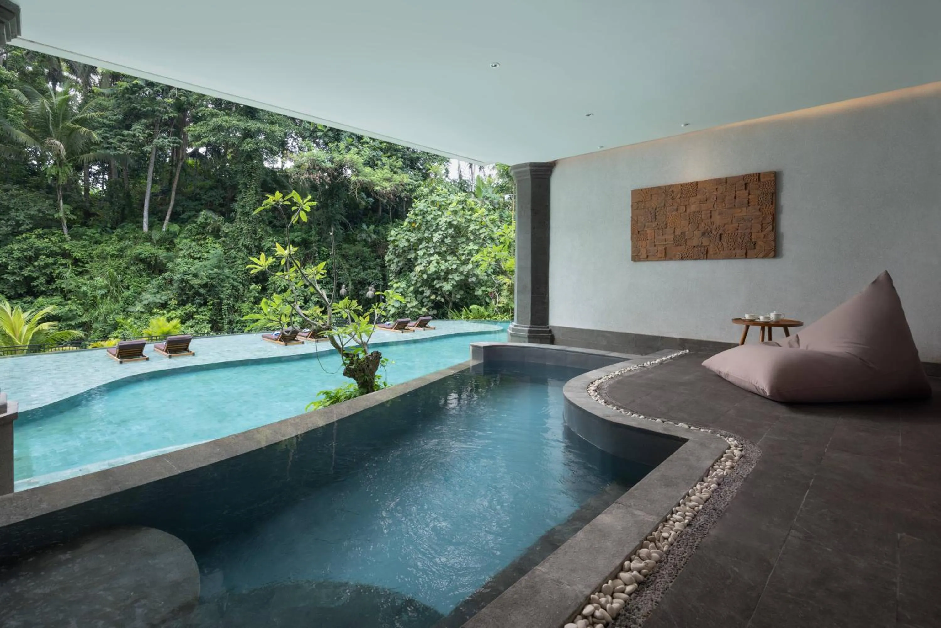 Pool view in Anumana De Suite