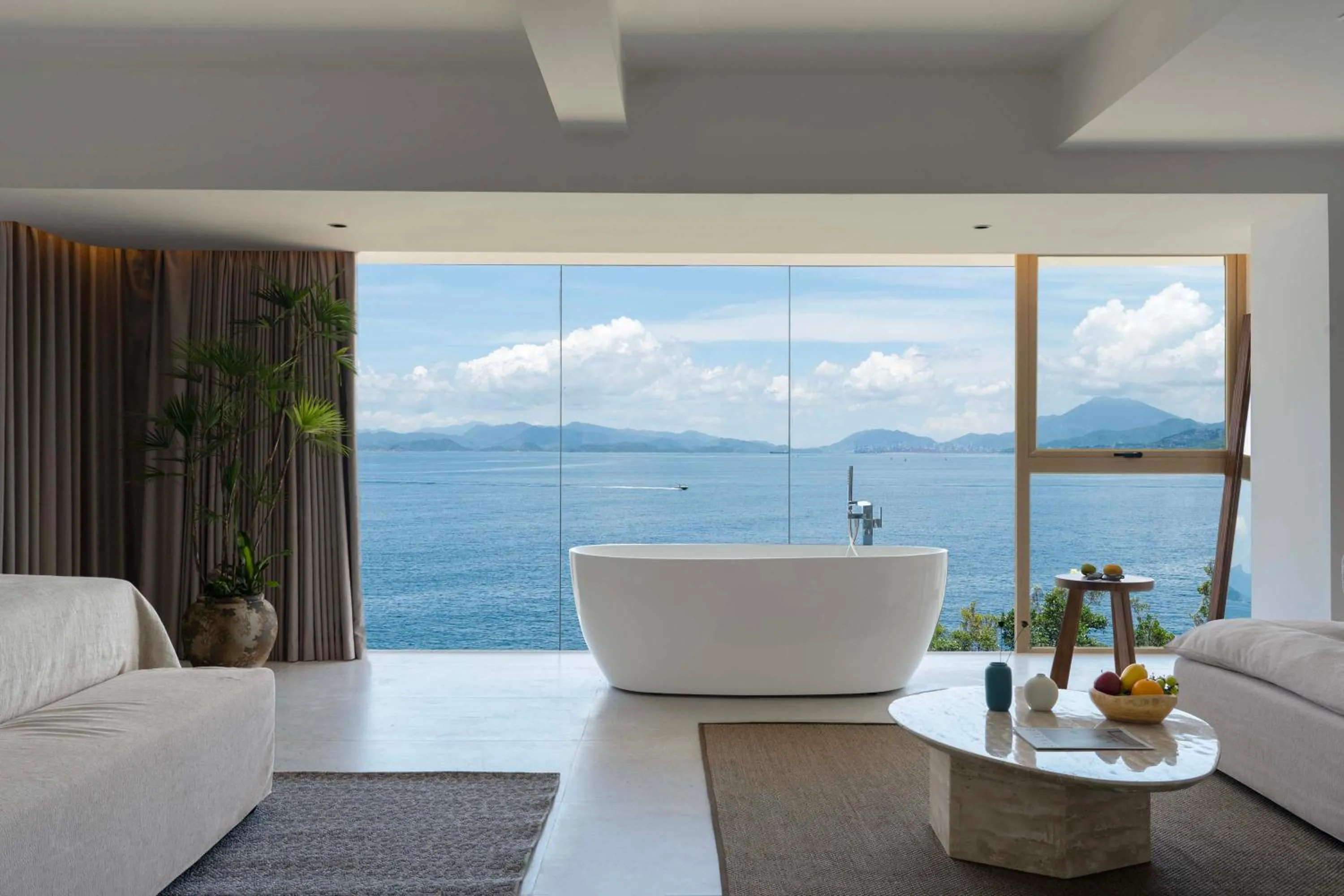 Seating area in Shenzhen GuanHu Secret Wild Reef Seaview Hotel
