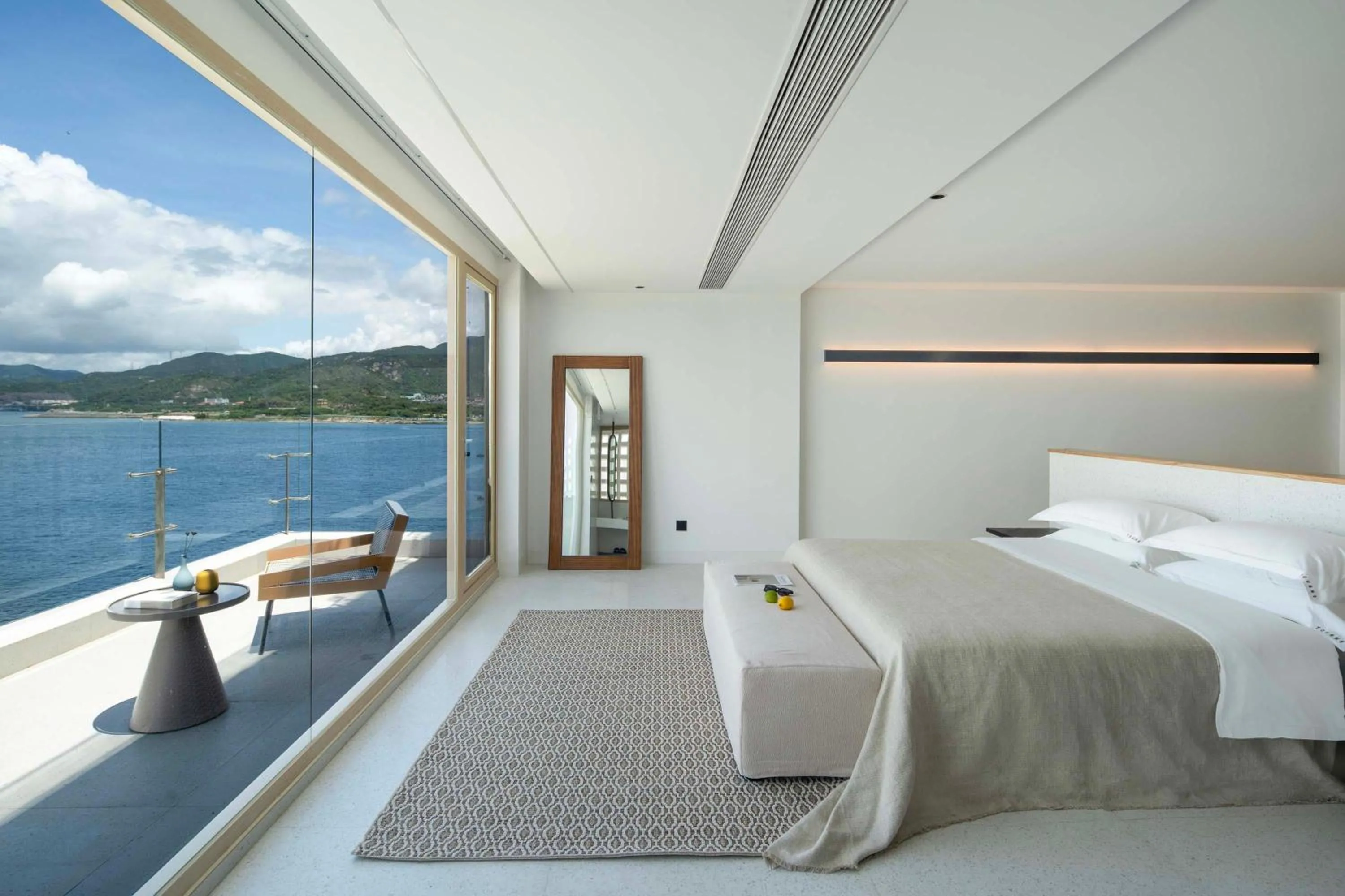 Natural landscape, Bed in Shenzhen GuanHu Secret Wild Reef Seaview Hotel