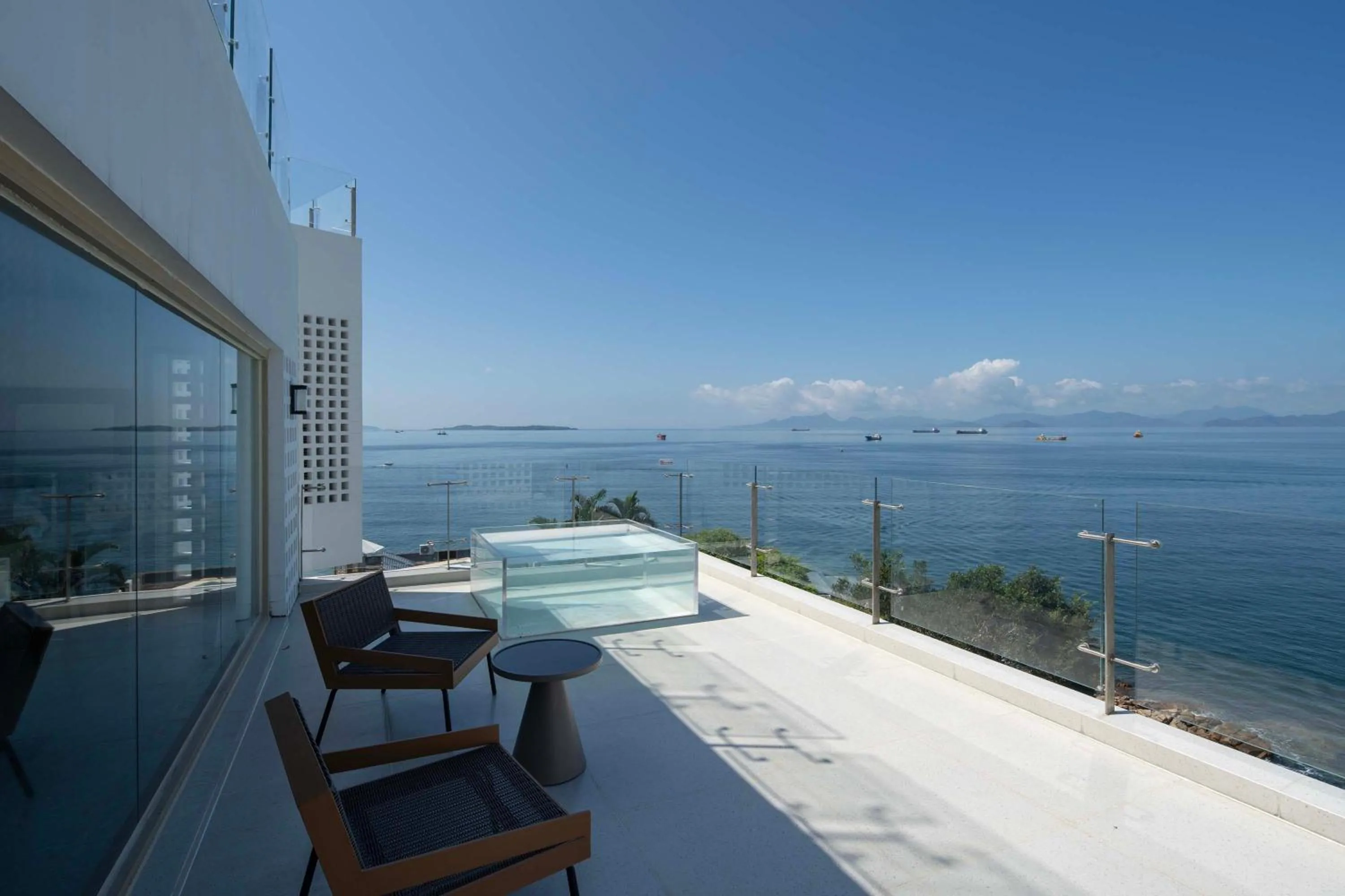 Balcony/Terrace in Shenzhen GuanHu Secret Wild Reef Seaview Hotel