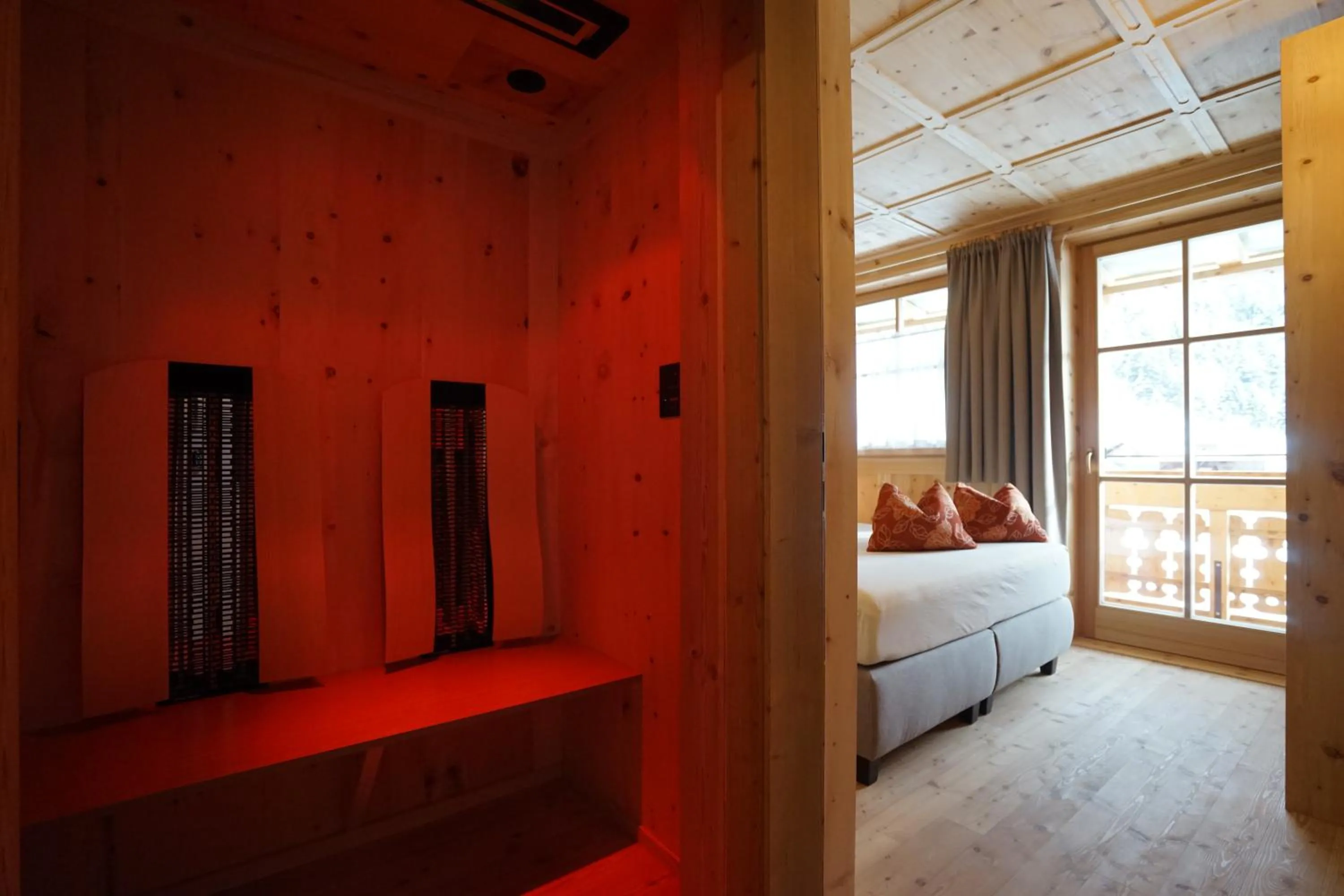 Sauna, Bed in Unterhabererhof