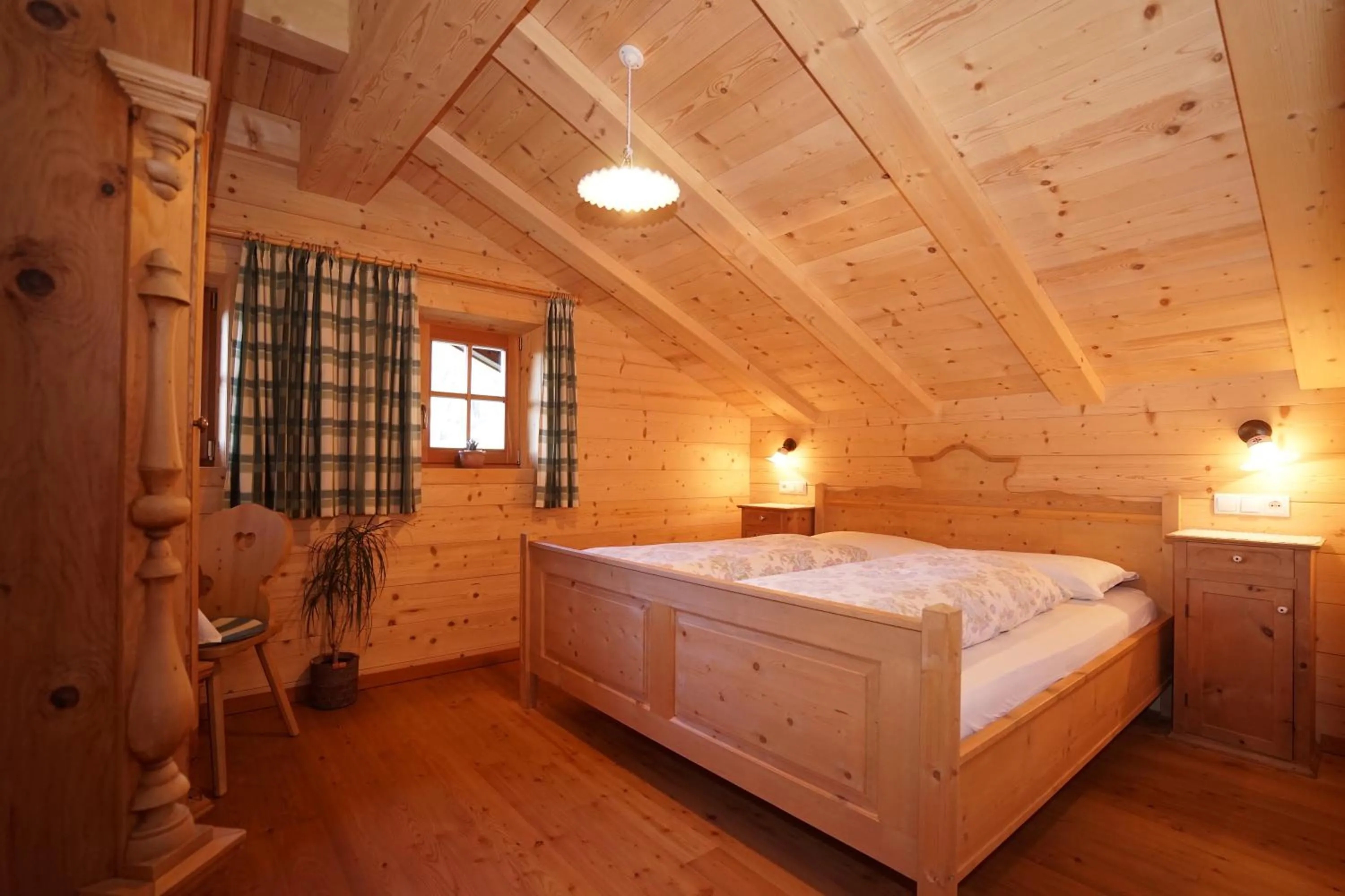 Seating area, Bed in Unterhabererhof