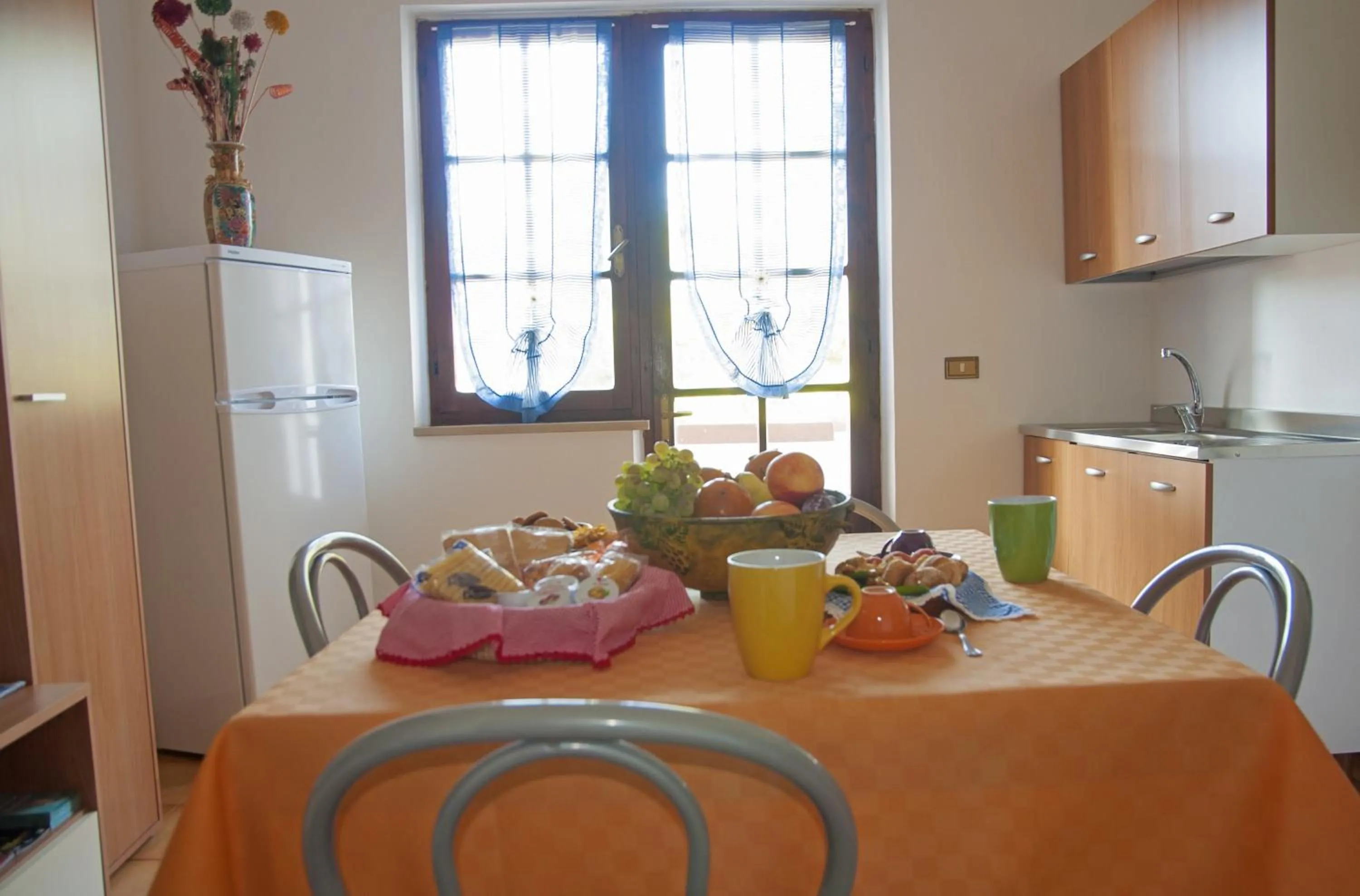 Communal kitchen in Is Cogas