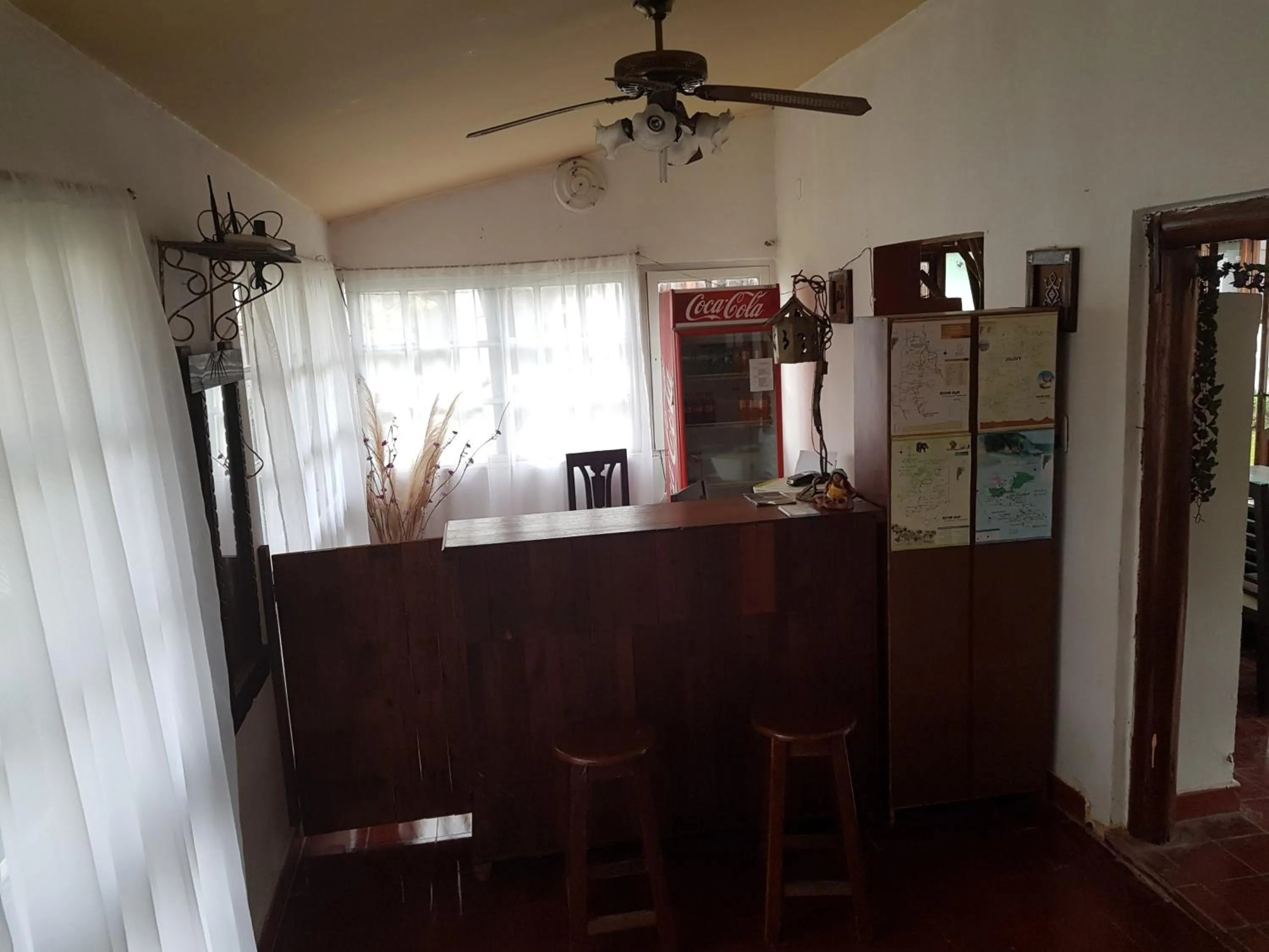 Lobby or reception in La Casa de Reyes Posada