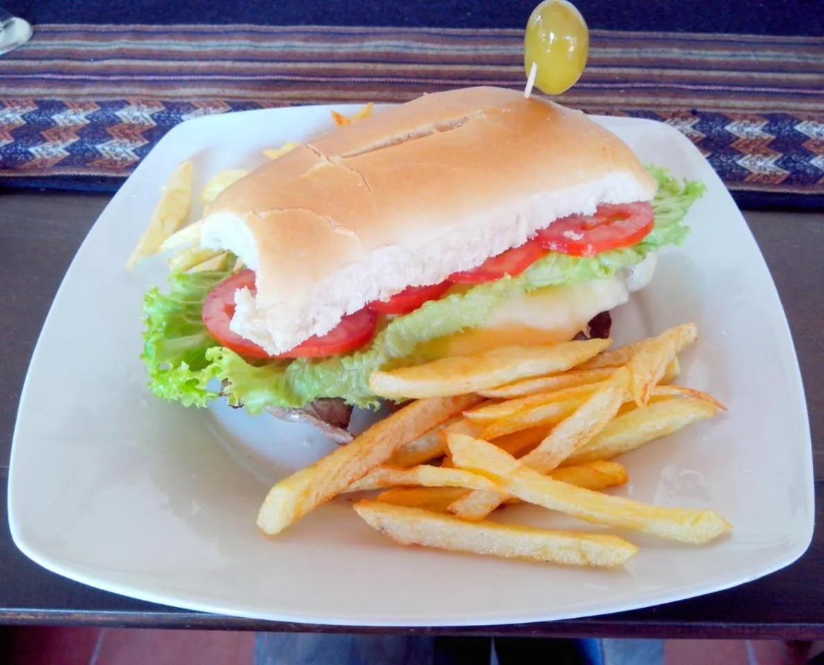 Food close-up in La Casa de Reyes Posada