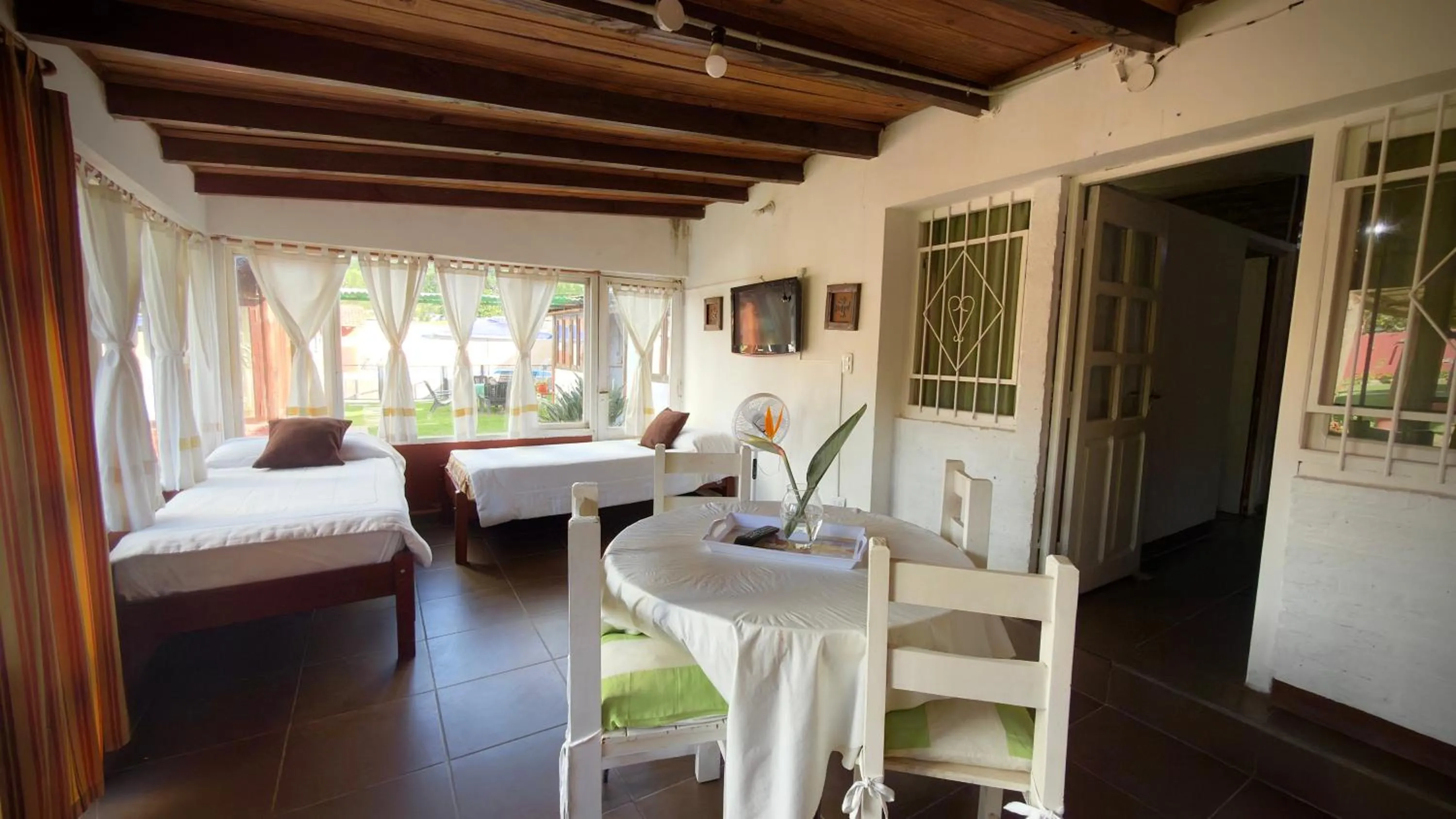 Bed in La Casa de Reyes Posada