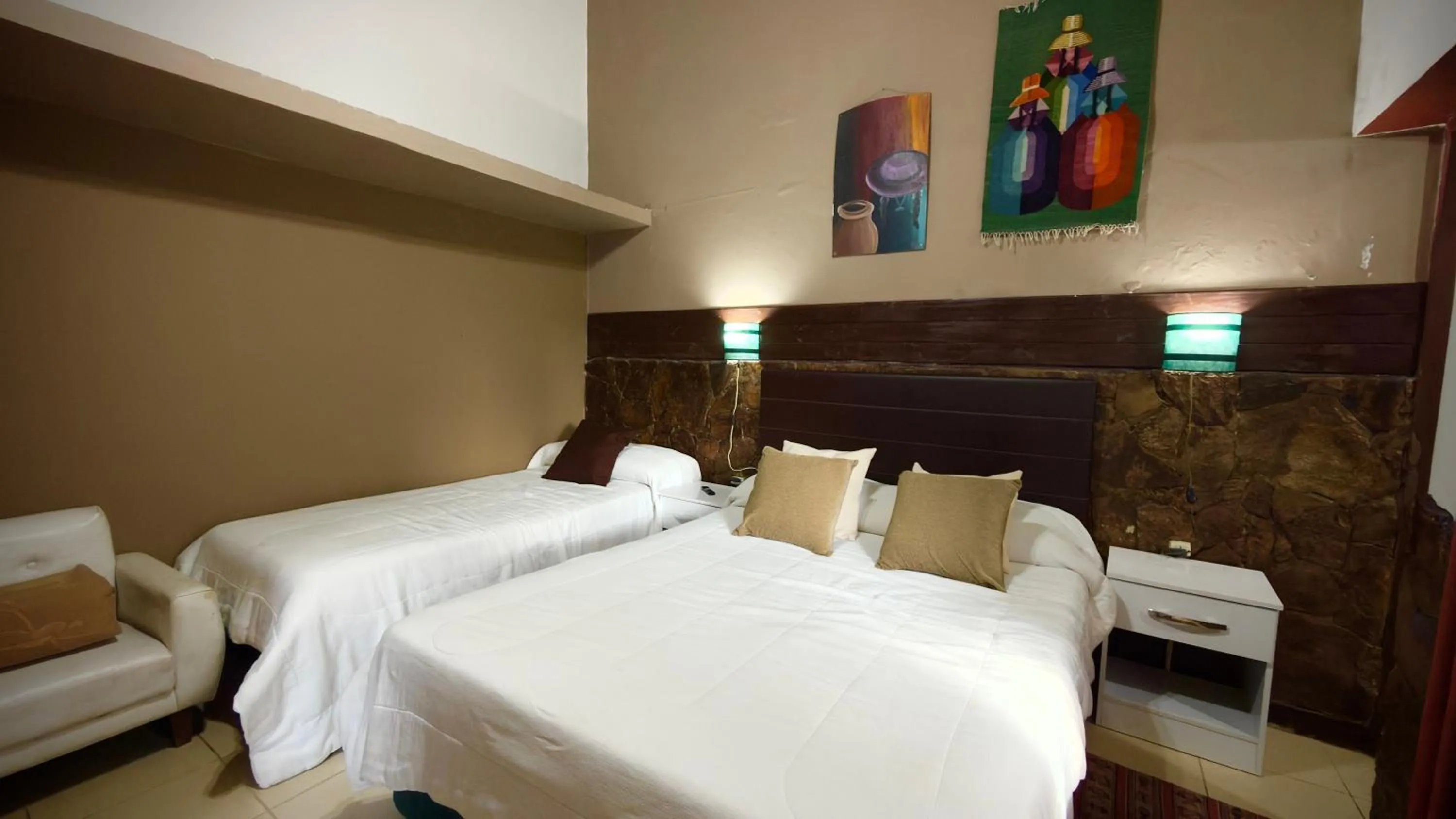 Bed in La Casa de Reyes Posada
