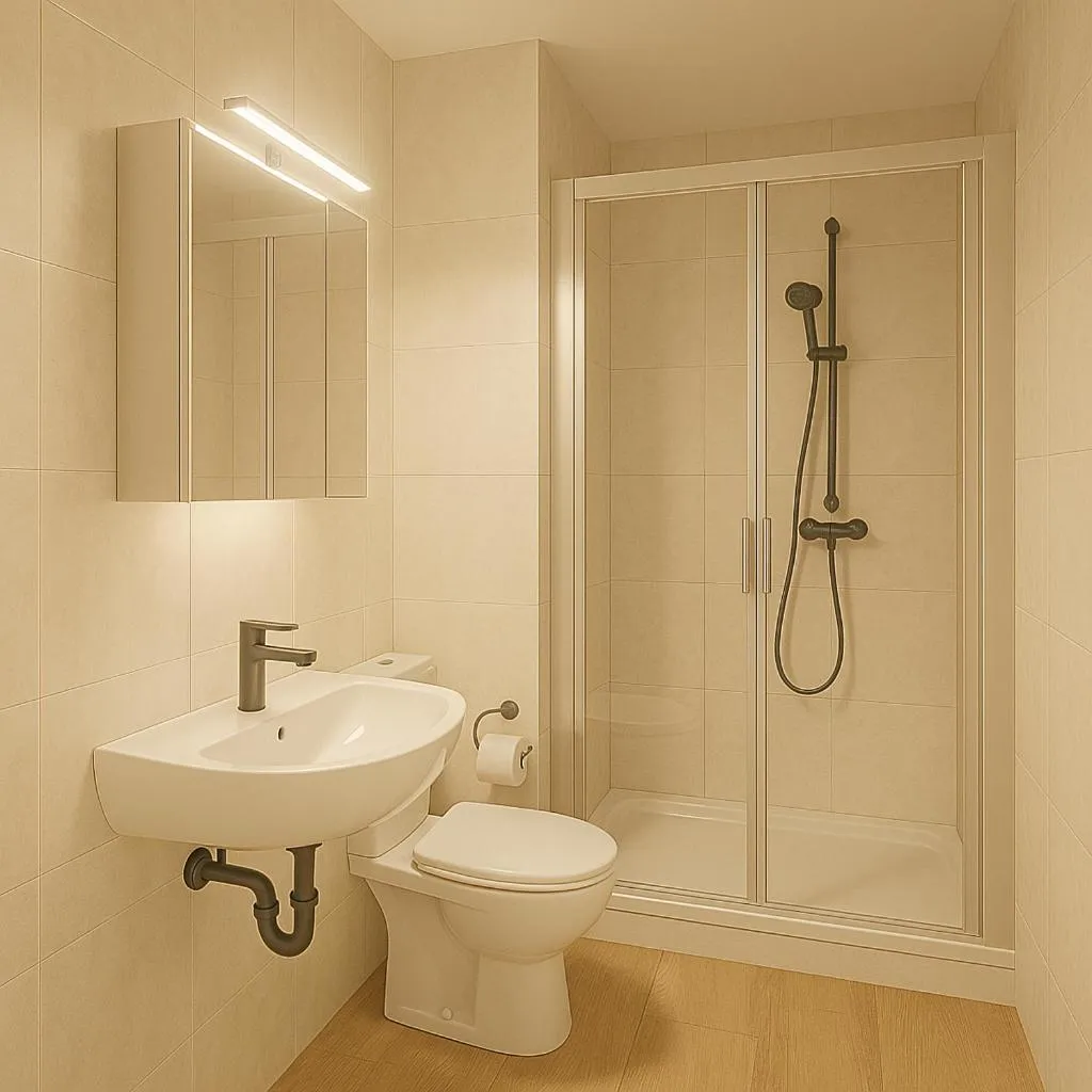 Bathroom in WzW Apartments - Wohnraum zum Wohlfühlen