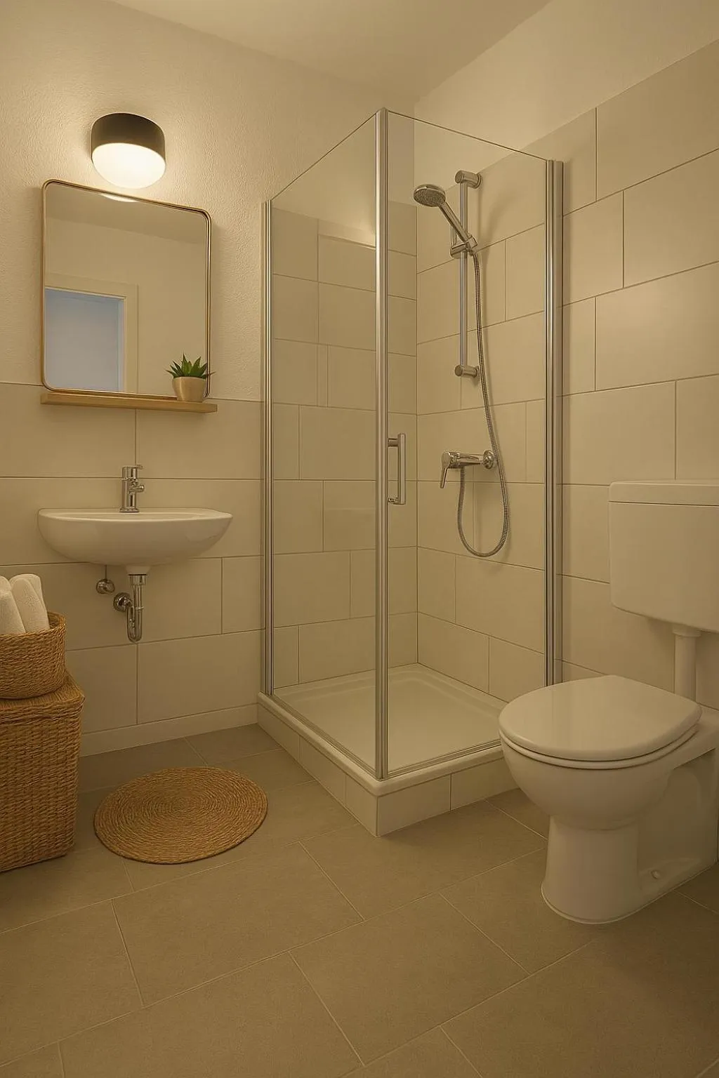 Bathroom in WzW Apartments - Wohnraum zum Wohlfühlen