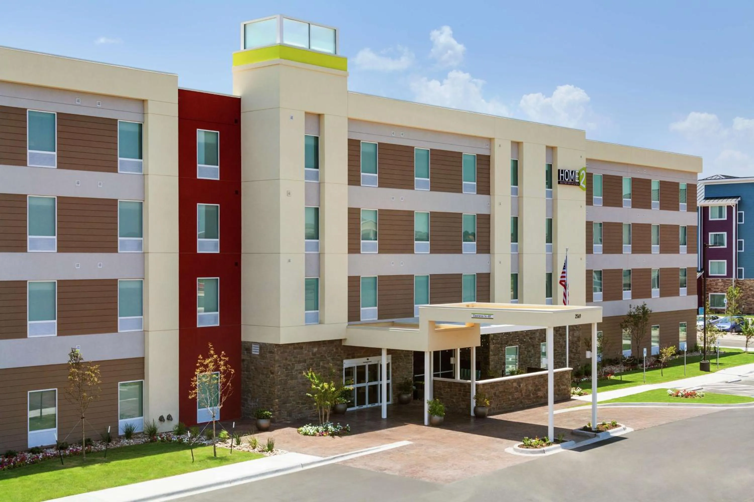 Property building in Home2 Suites by Hilton San Angelo