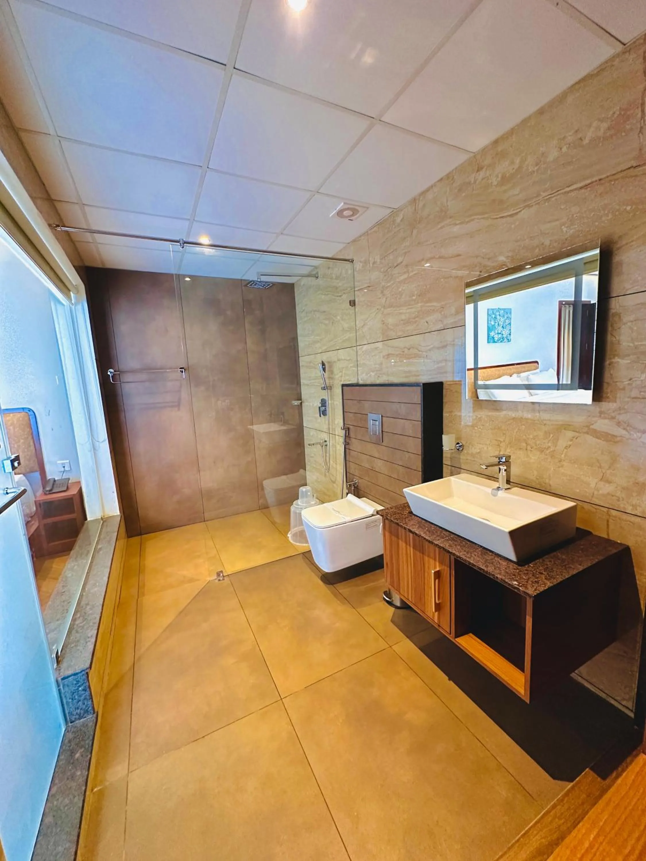 Bathroom in Talenresort Vythiri Villas