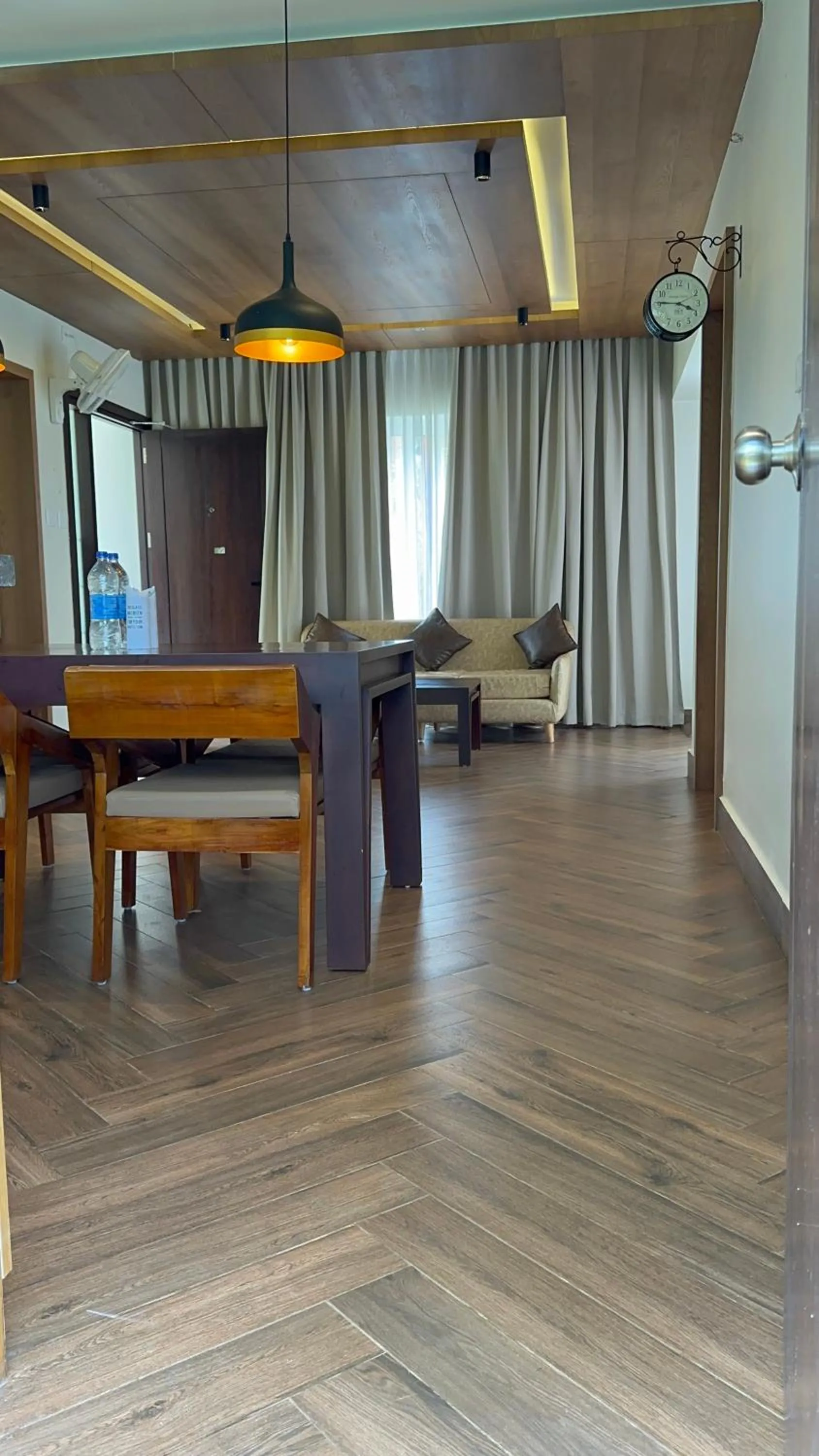 Living room in Talenresort Vythiri Villas