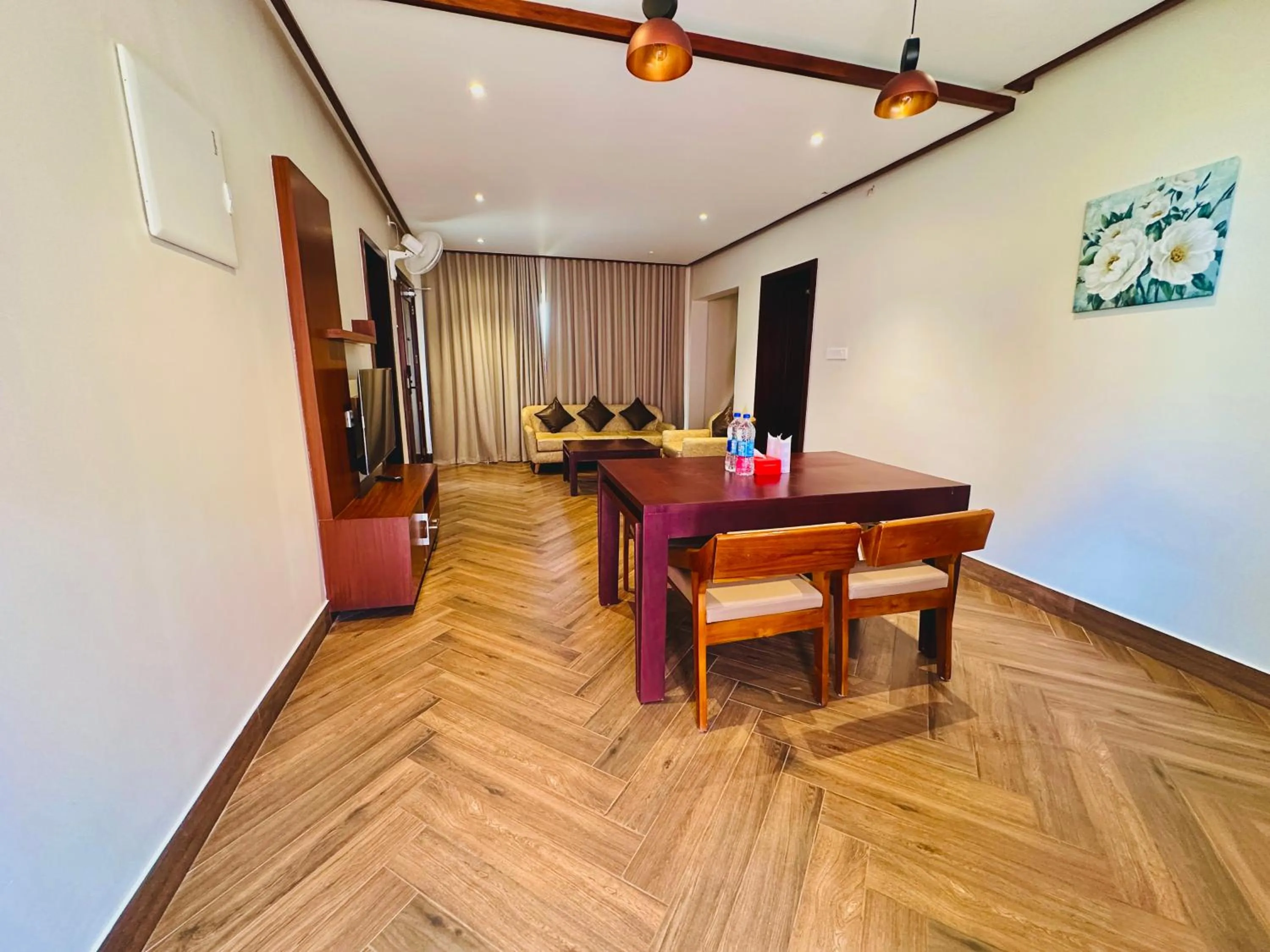 Living room in Talenresort Vythiri Villas