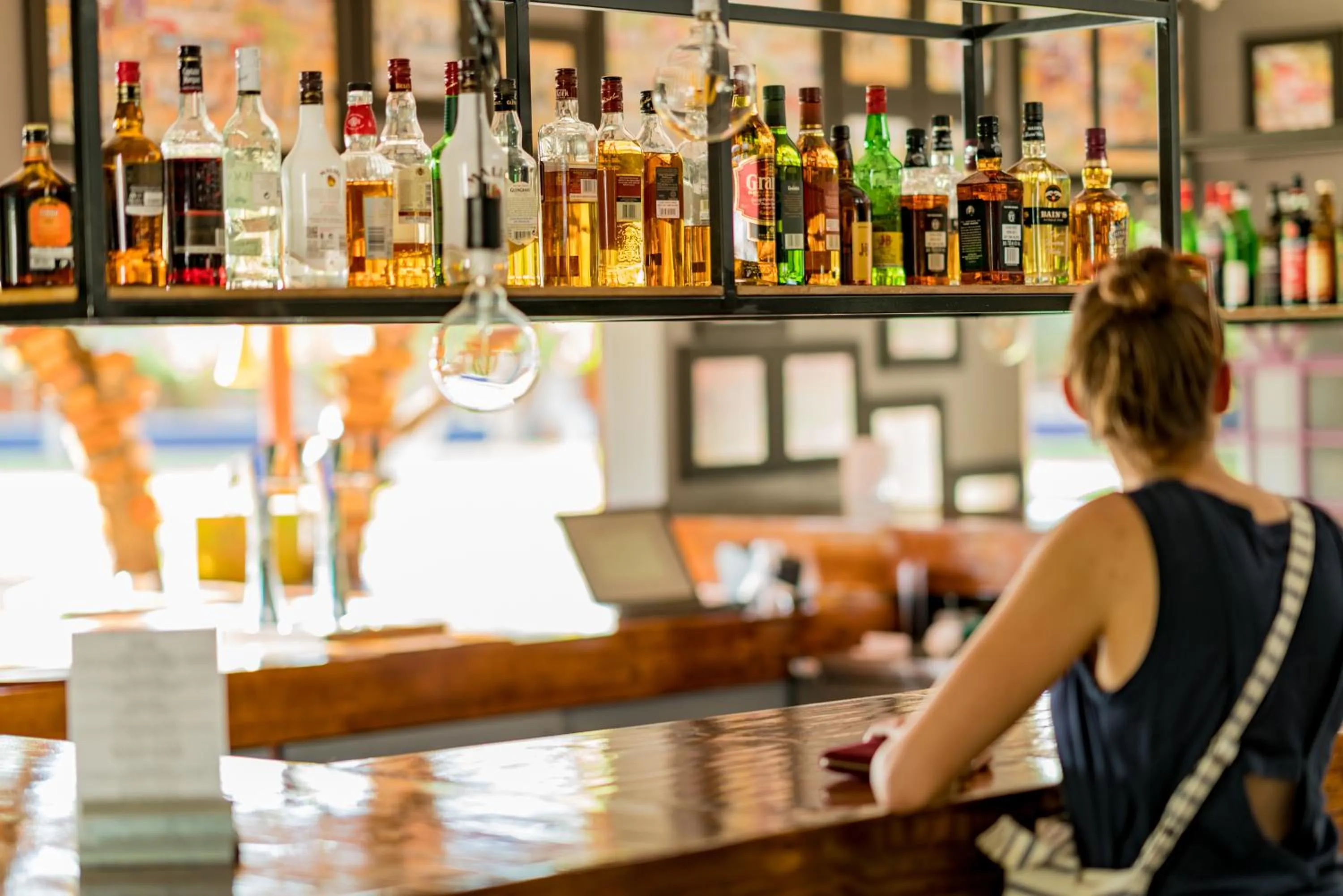 Lounge or bar in Gondwana Damara Mopane Lodge