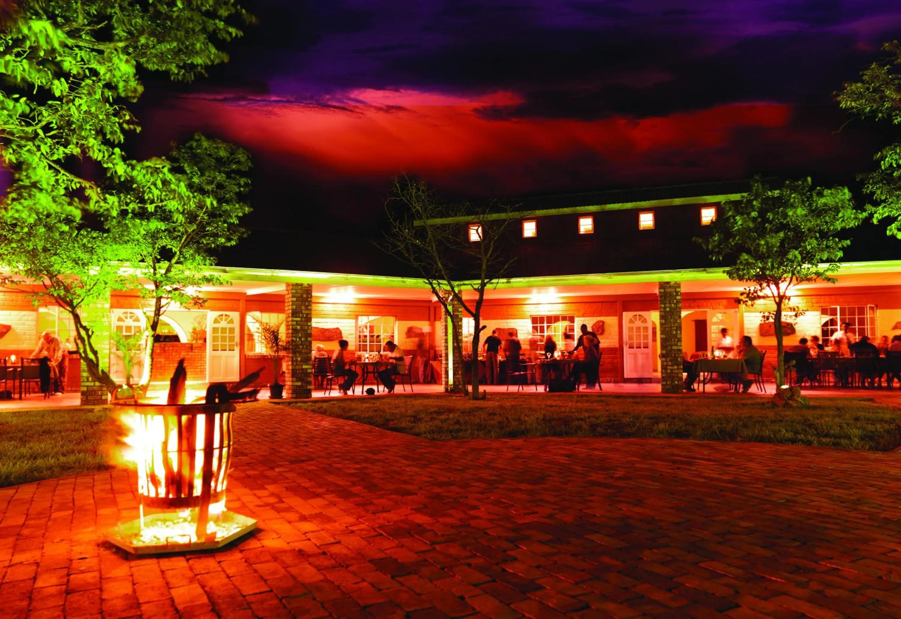 Restaurant/places to eat in Gondwana Damara Mopane Lodge