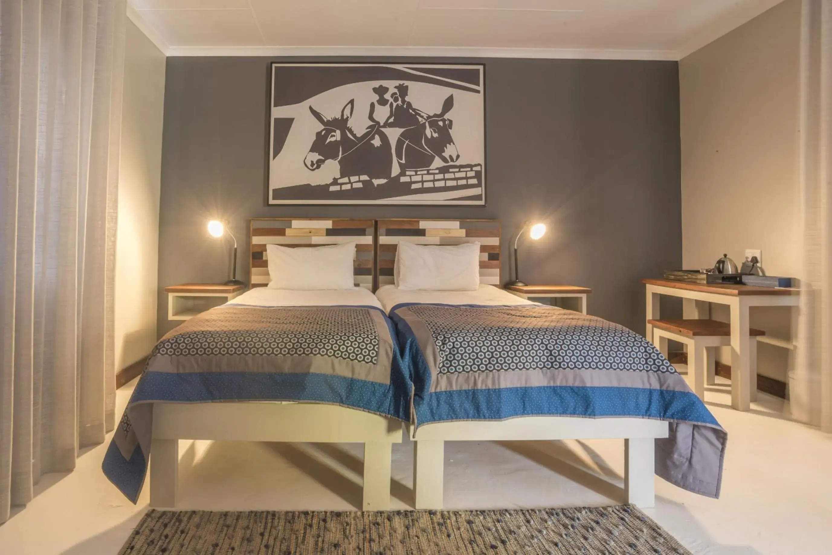 Bedroom, Bed in Gondwana Damara Mopane Lodge Bedroom, Bed in Gondwana Damara Mopane Lodge