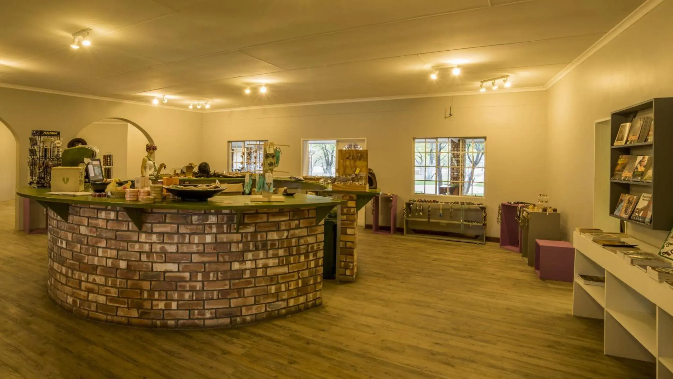 Lobby or reception in Gondwana Damara Mopane Lodge Lobby or reception in Gondwana Damara Mopane Lodge