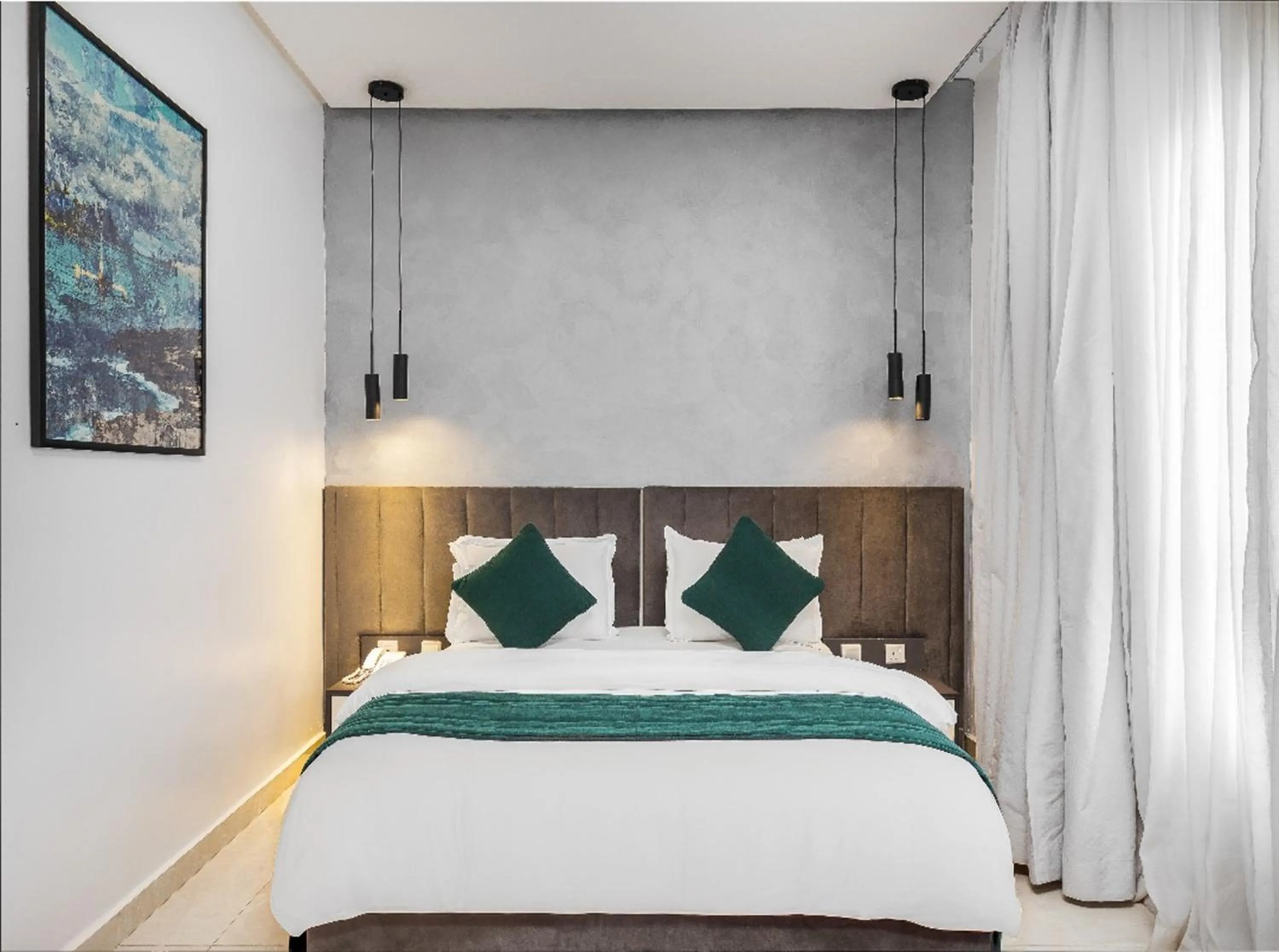 Bedroom, Bed in Vertus Hotel and Suites