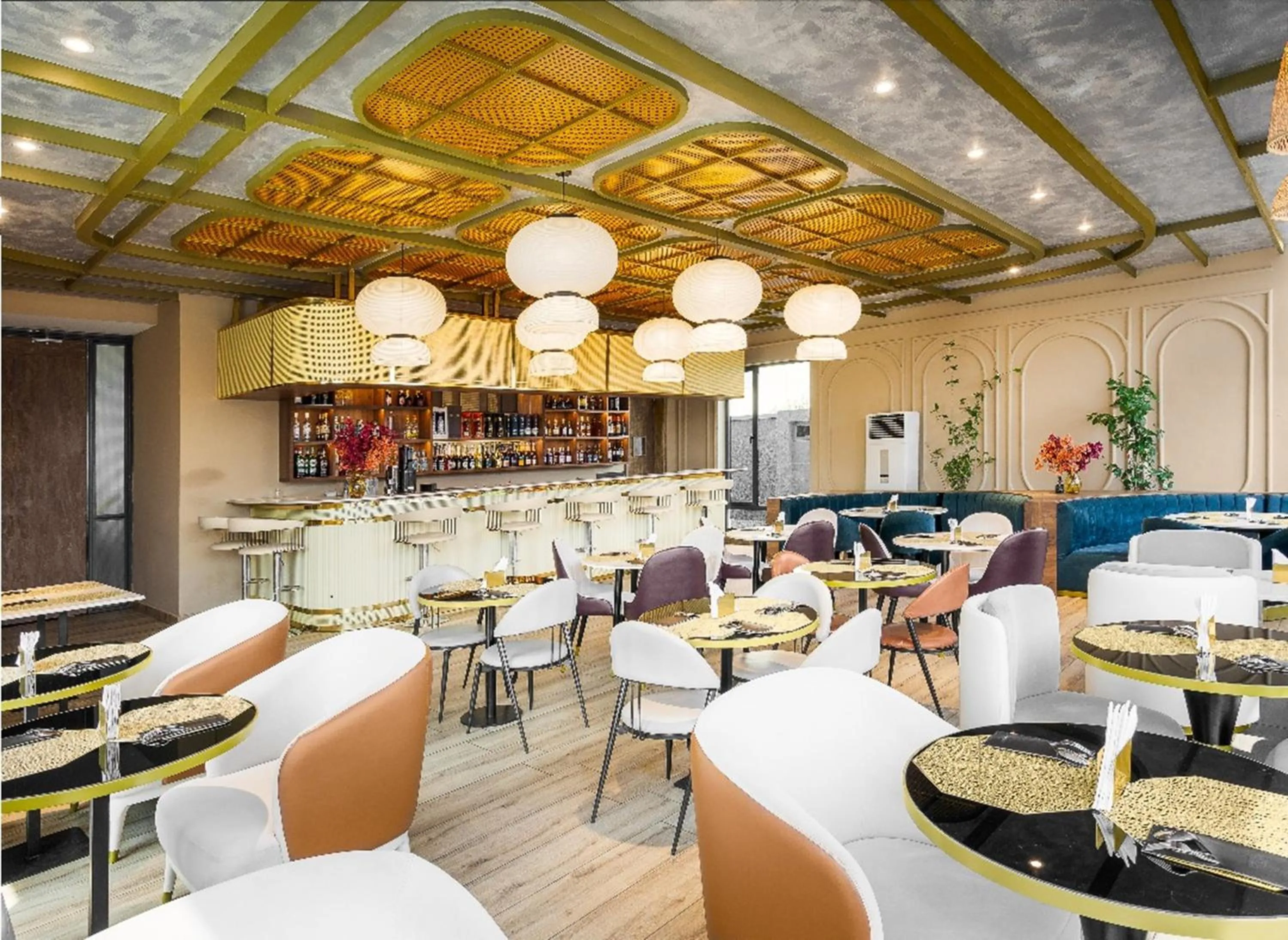 Restaurant/places to eat in Vertus Hotel and Suites