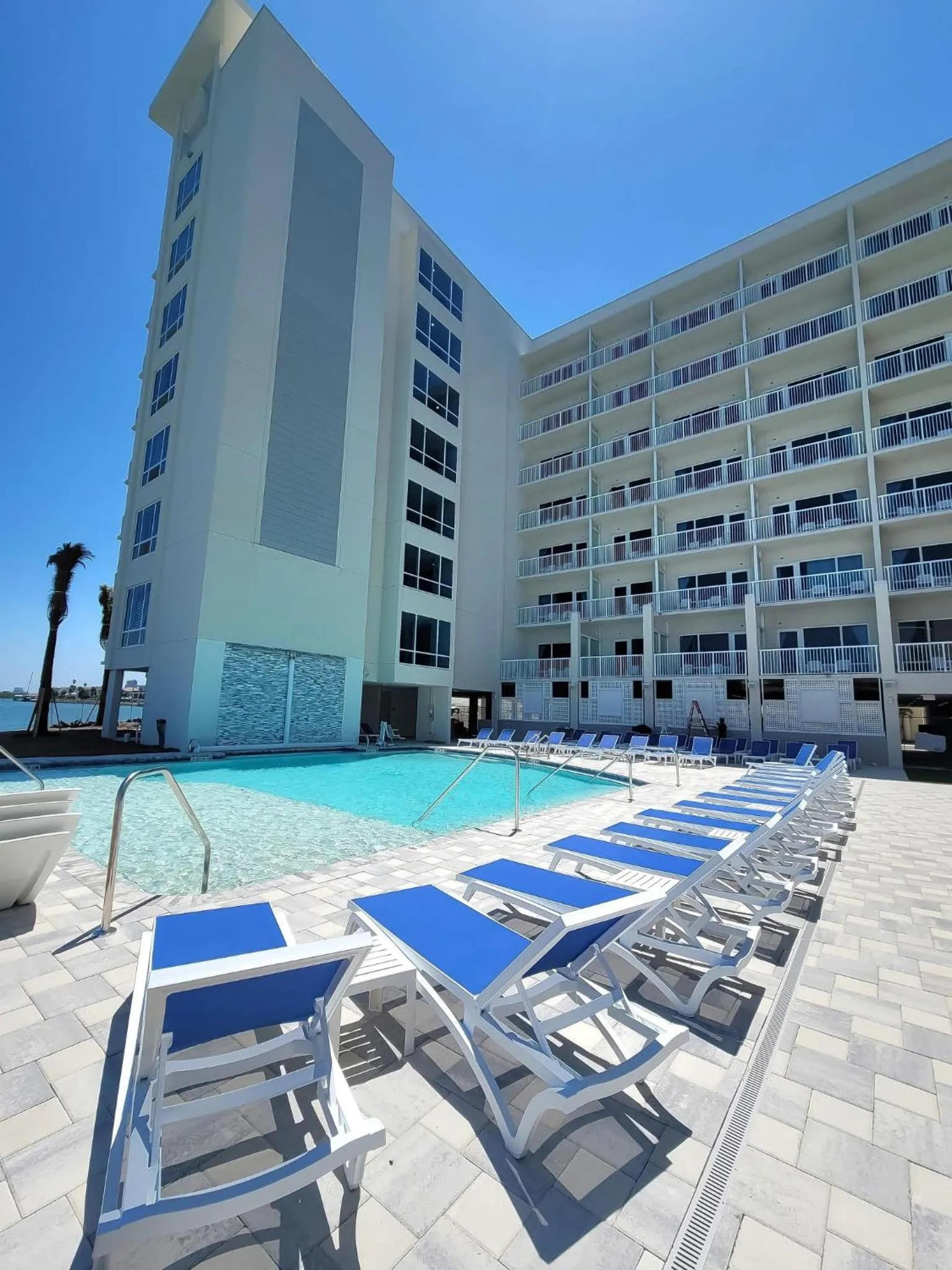 Swimming pool in ChartHouse Clearwater Beach Marina Hotel
