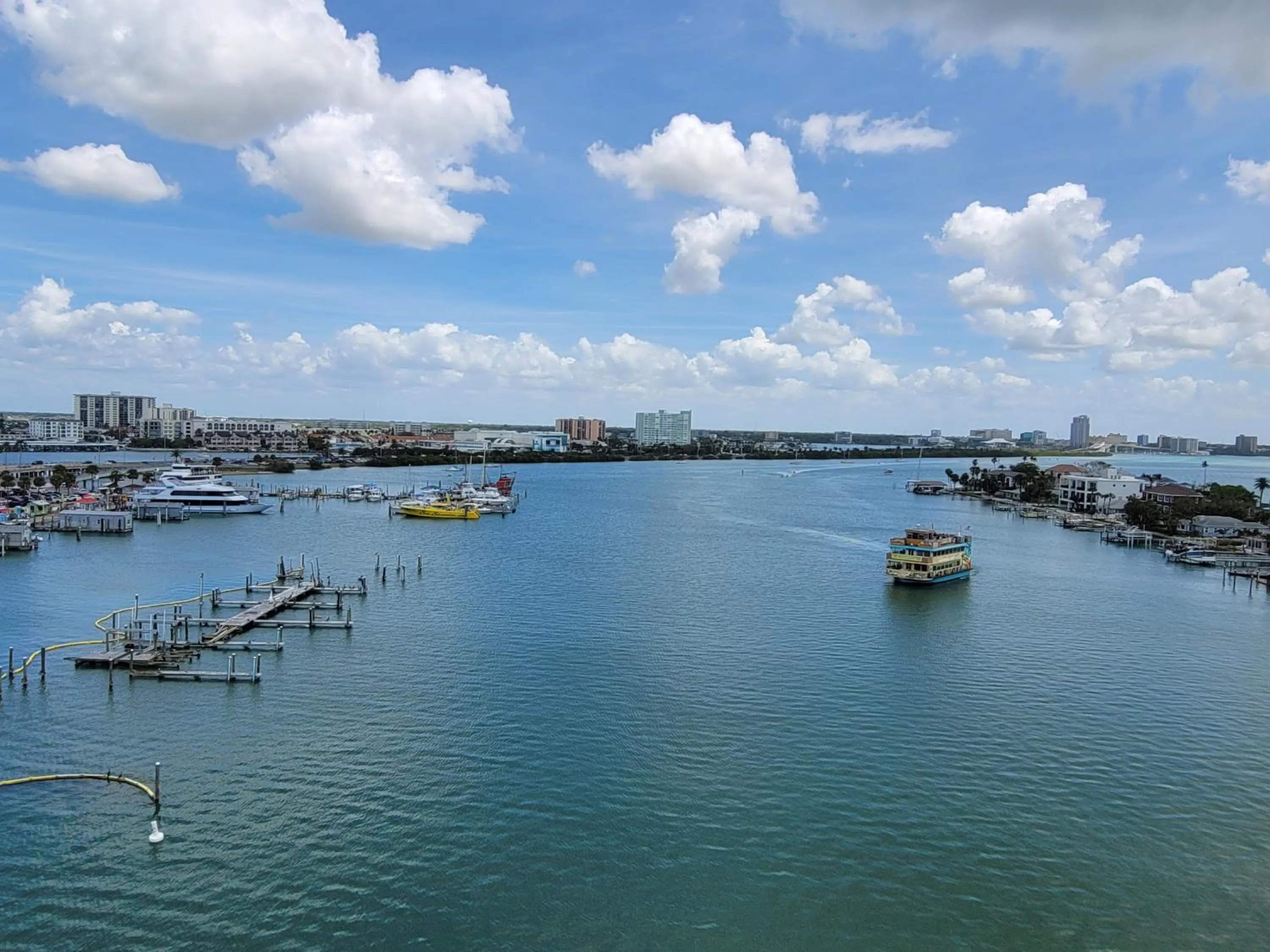 Sea view in ChartHouse Clearwater Beach Marina Hotel