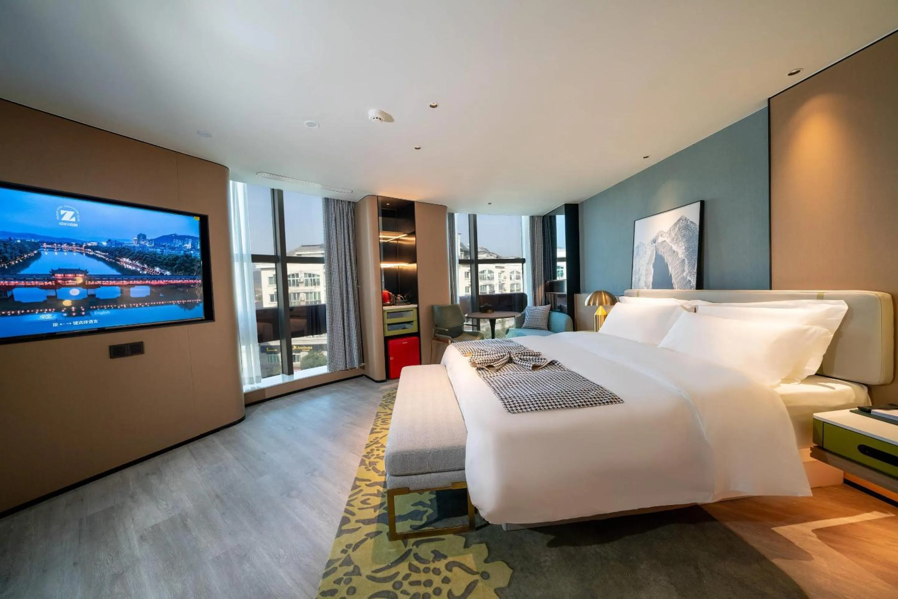 Bedroom in Quality Hotel Wuyi