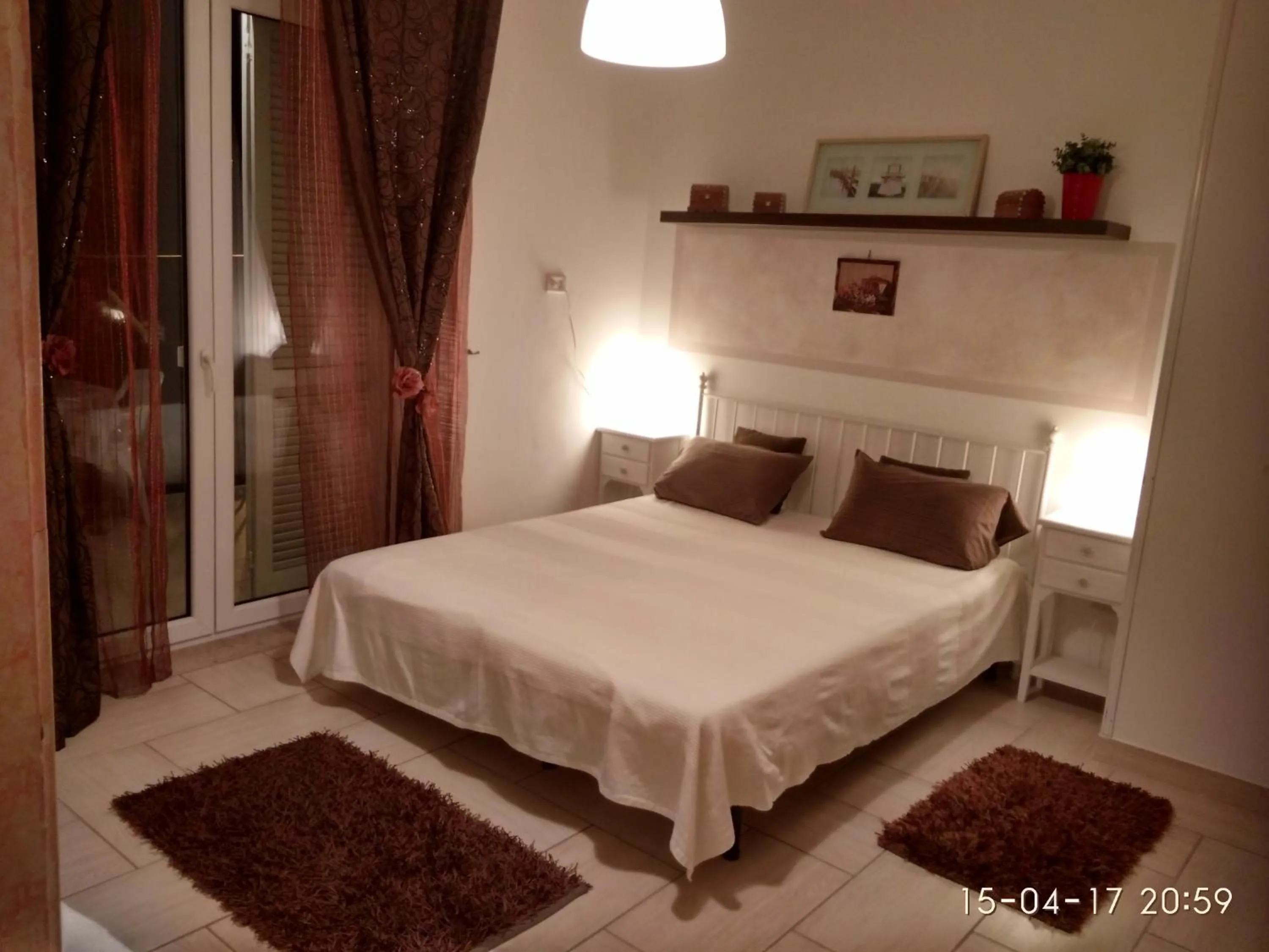 Bed in Villa Melina Appartamenti