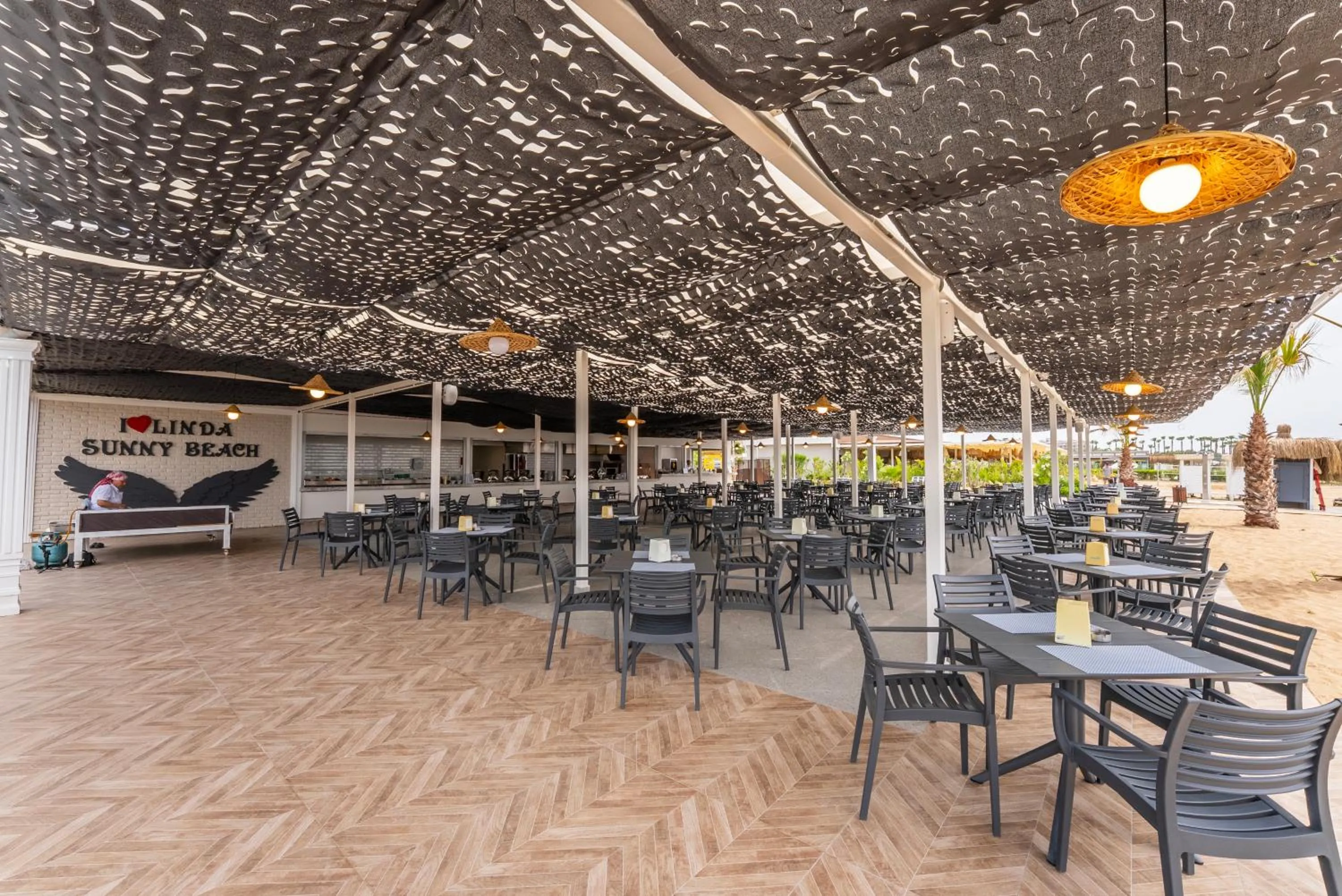 BBQ facilities in Linda Sunny Beach Hotel & Spa-Ultra All Inclusive