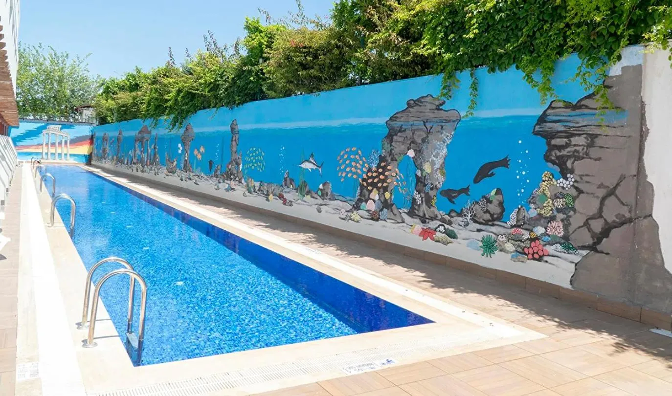 Pool view in Linda Sunny Beach Hotel & Spa-Ultra All Inclusive