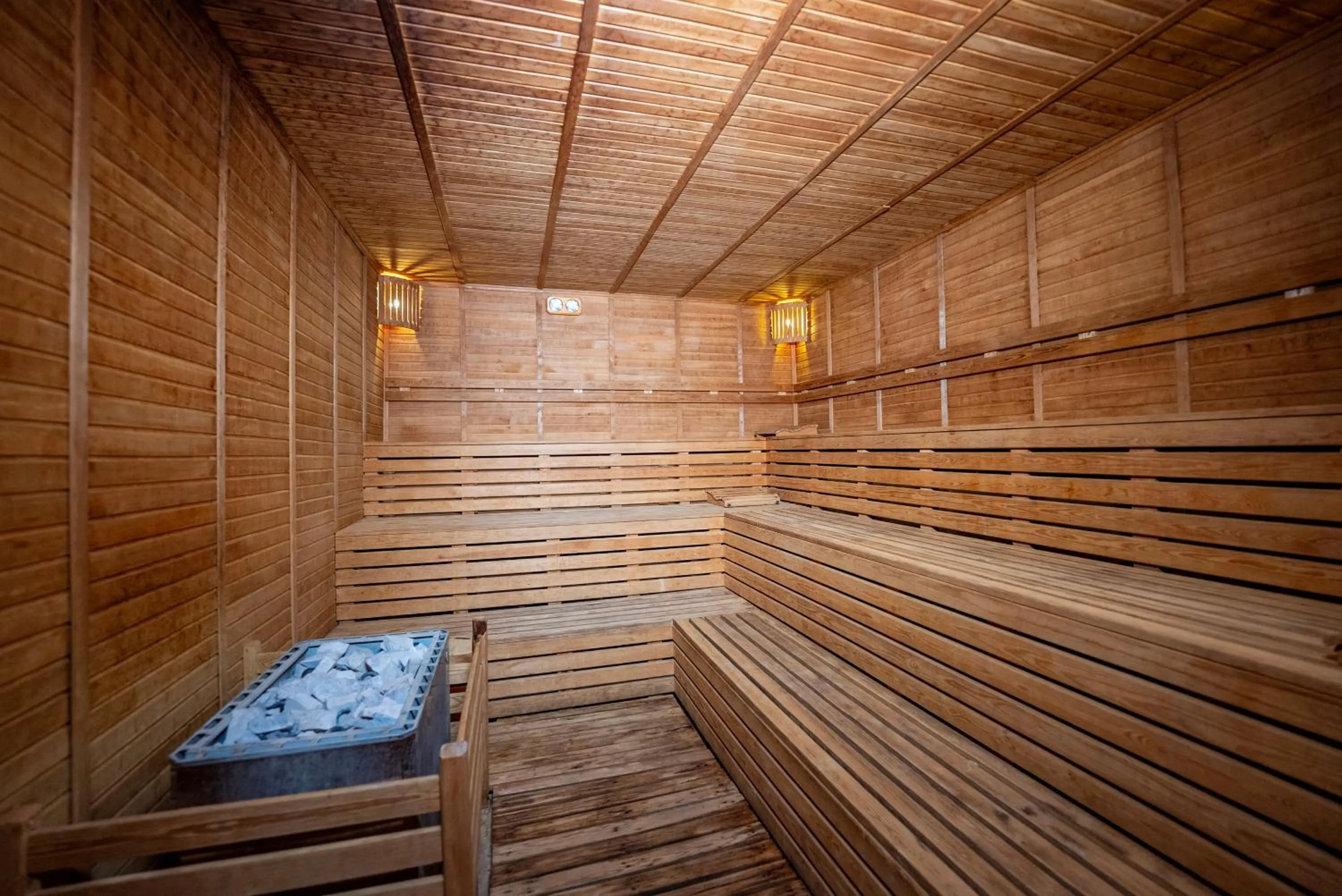 Sauna in Linda Sunny Beach Hotel & Spa-Ultra All Inclusive