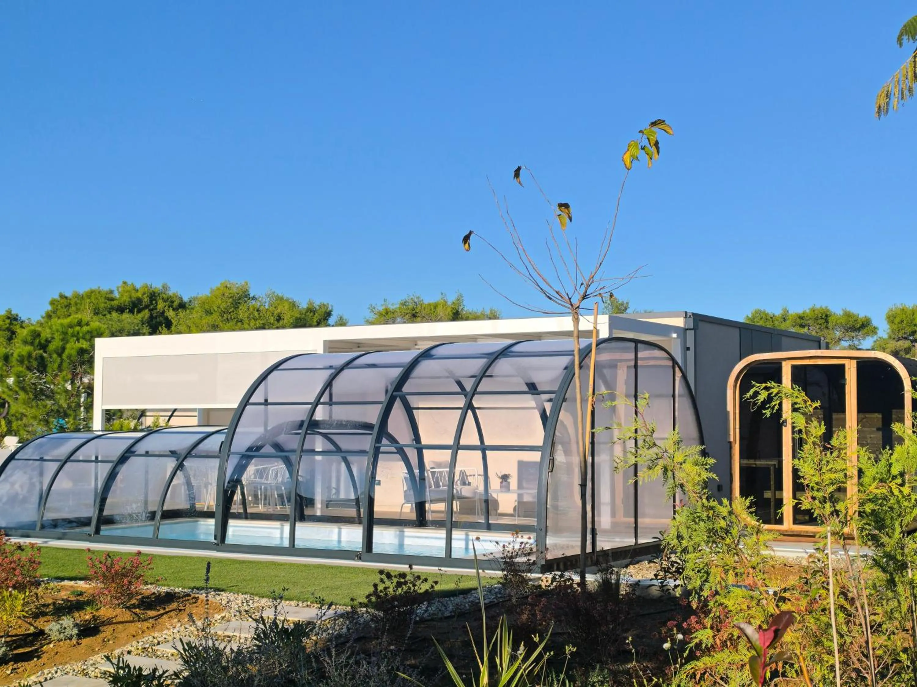 Sauna in Amadria Exclusive Beach Villa