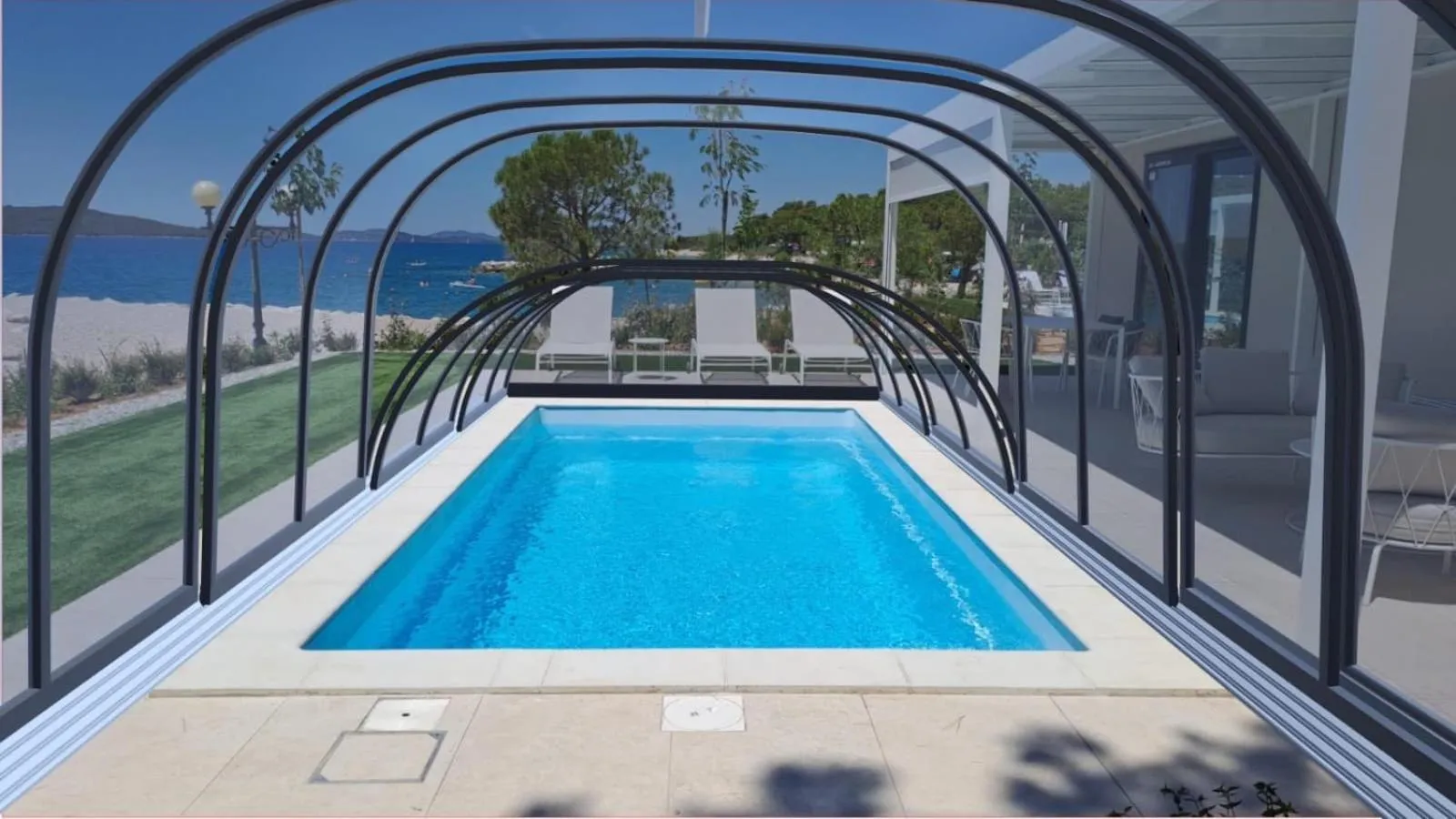 Balcony/Terrace in Amadria Exclusive Beach Villa