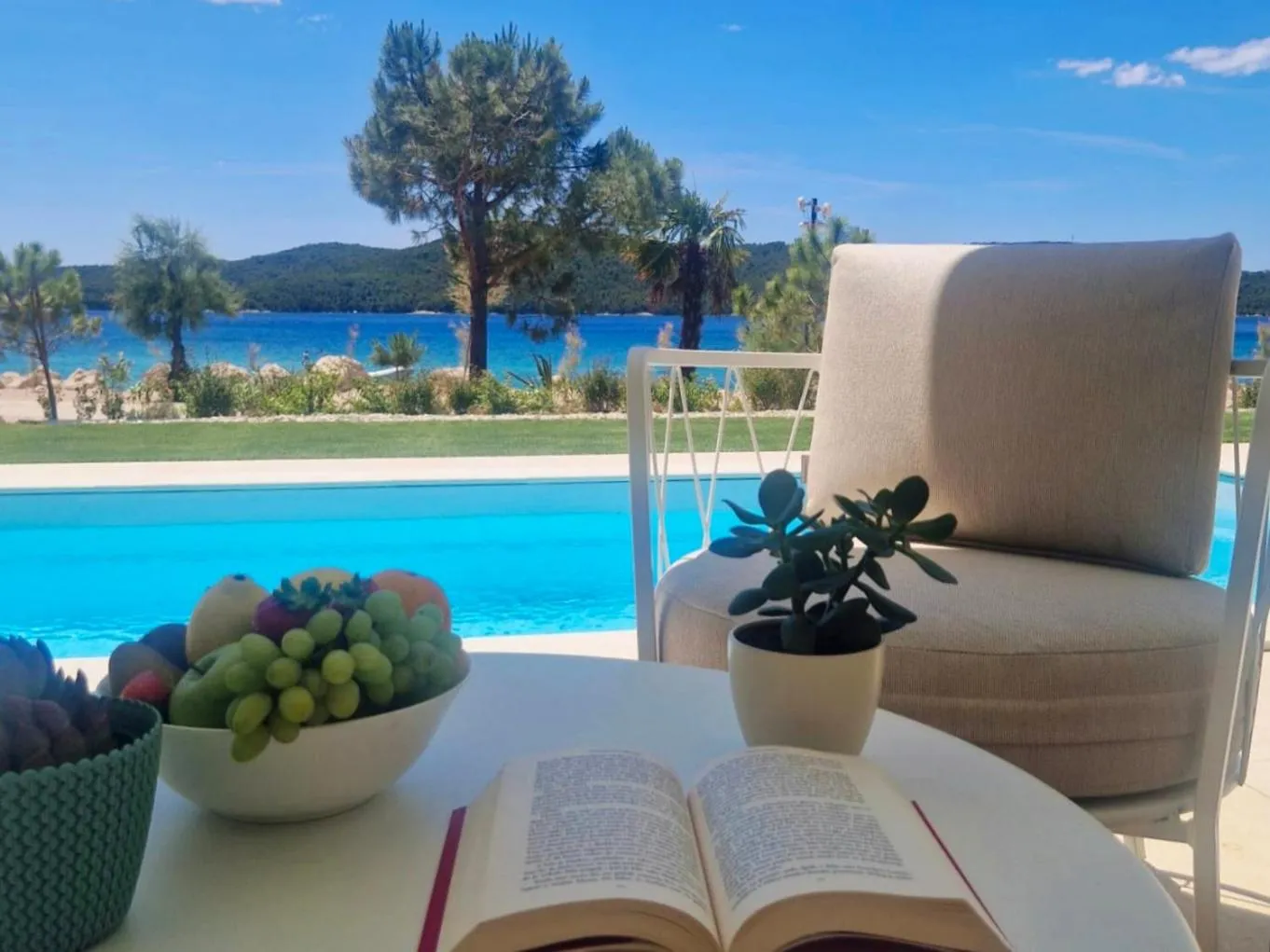 Seating area in Amadria Exclusive Beach Villa
