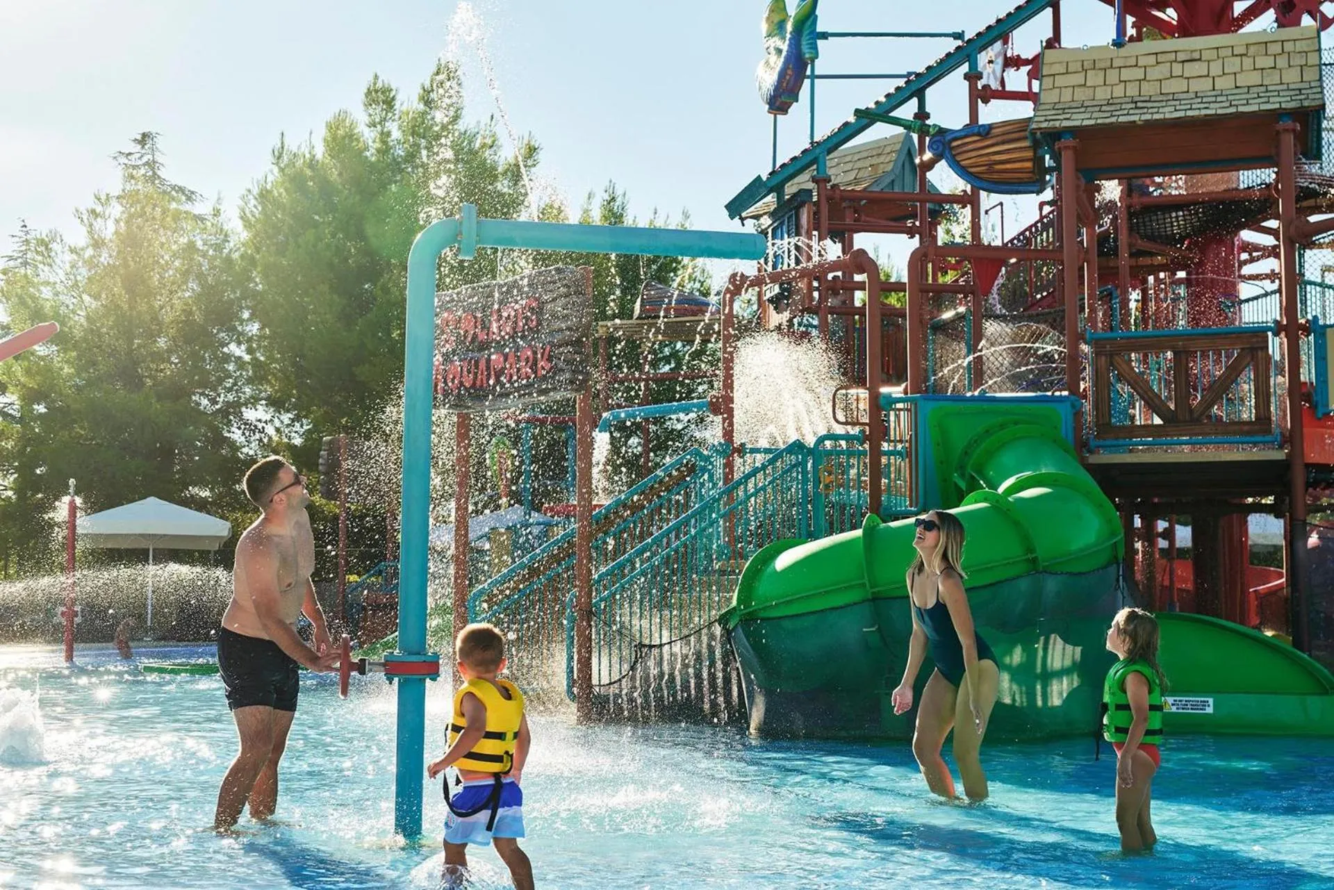 Aqua park in Amadria Exclusive Beach Villa