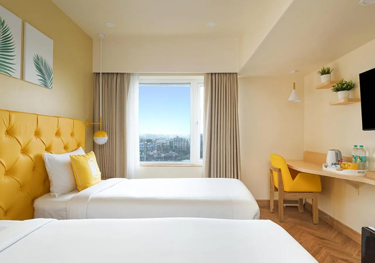 View (from property/room), Bed in Bloom Hub l WEH Andheri