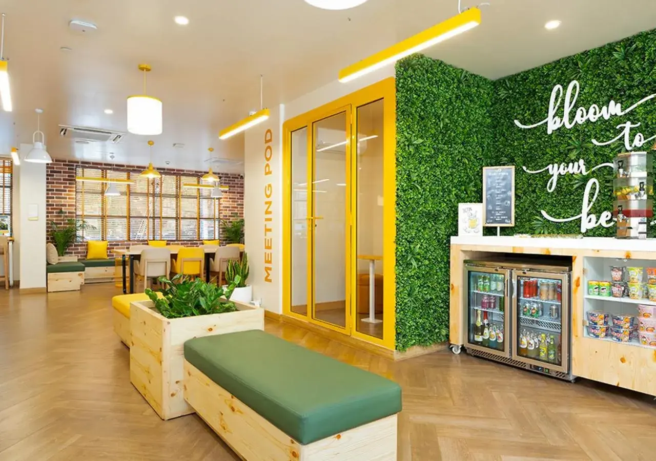 Lobby or reception in Bloom Hub l WEH Andheri Lobby or reception in Bloom Hub l WEH Andheri