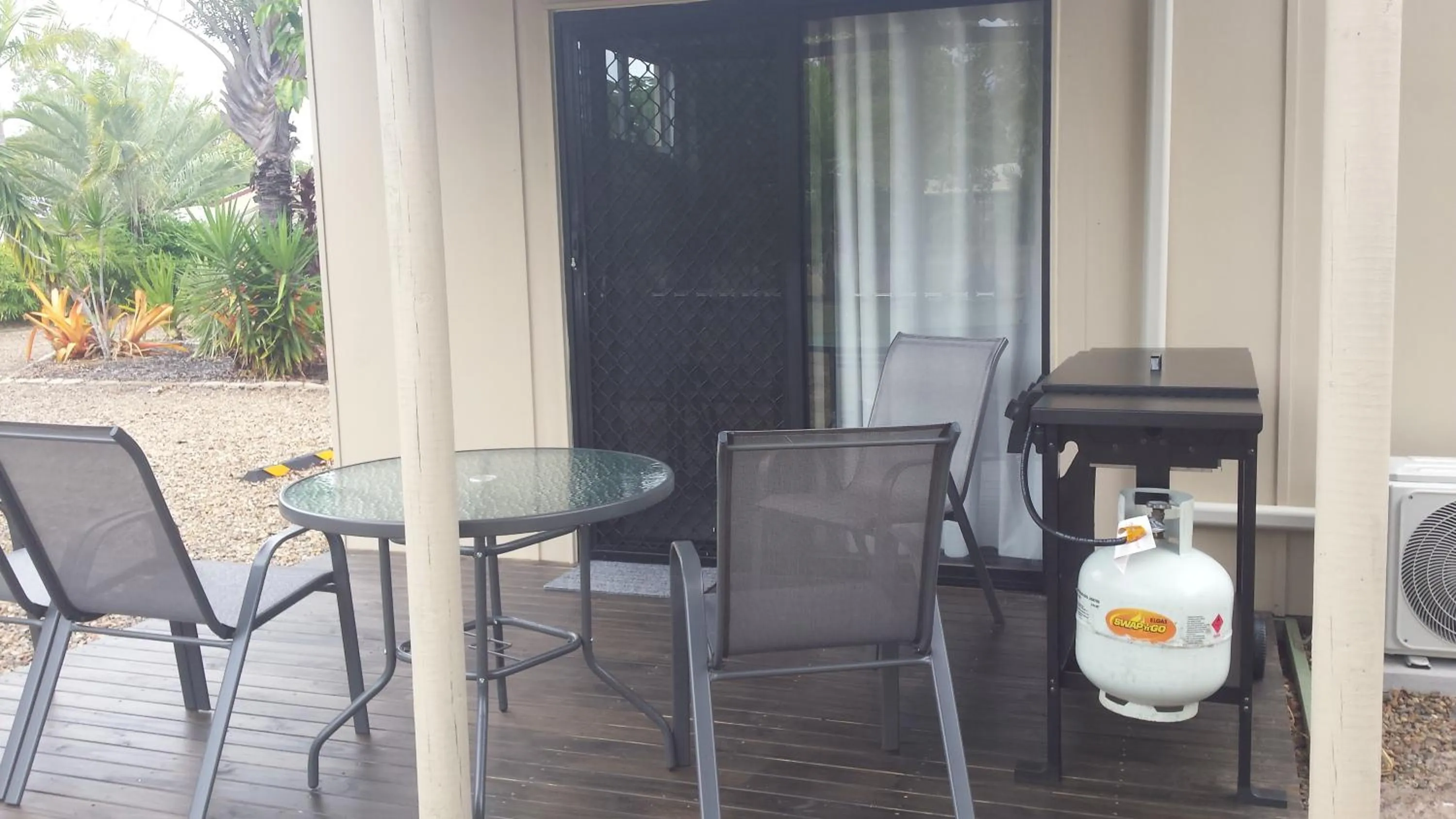 Patio in Bluegrass BnB