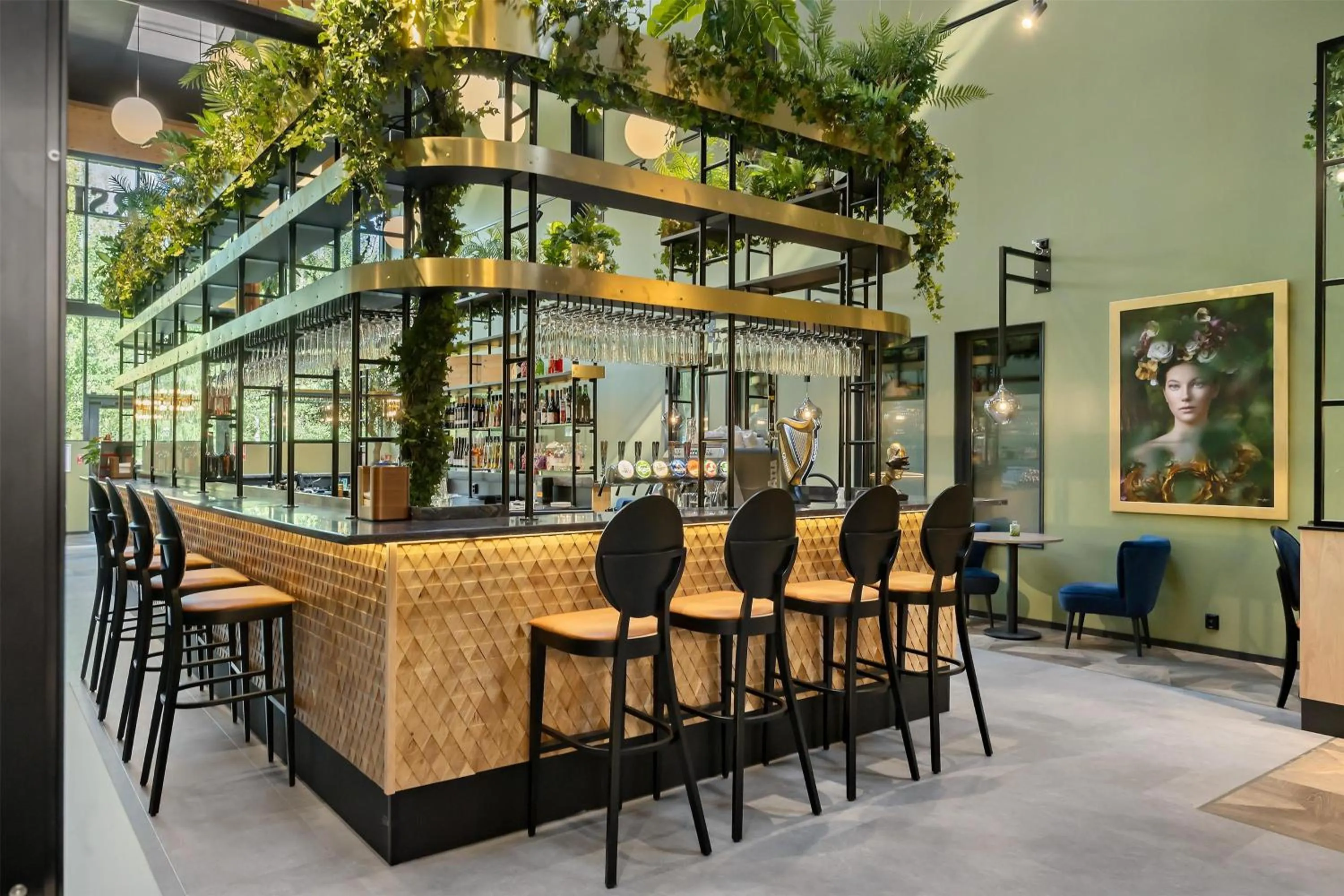 Lounge or bar in Hotel Riverside Avesta, BW Signature Collection