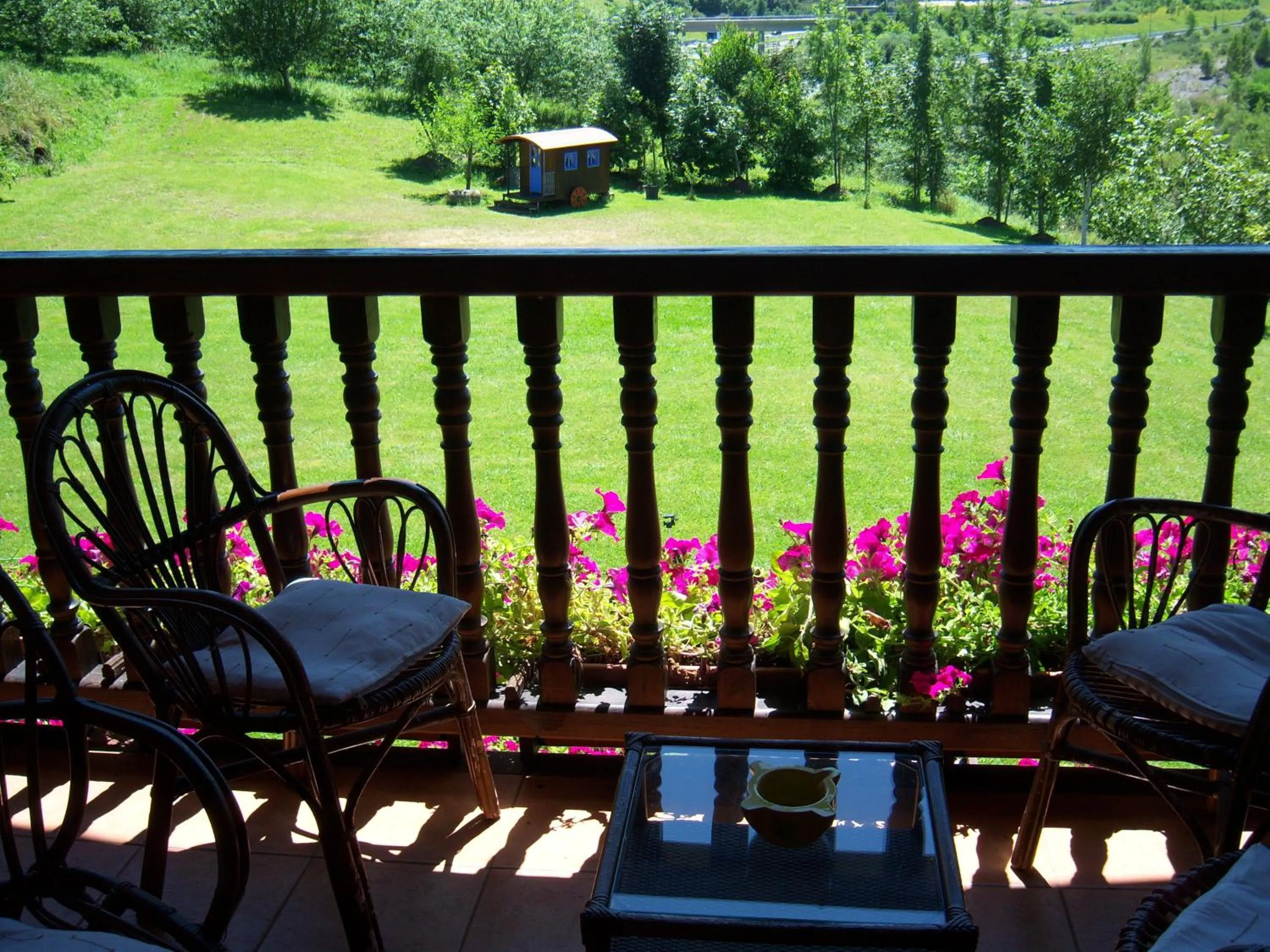Balcony/Terrace in Kanpoeder - Adults Only
