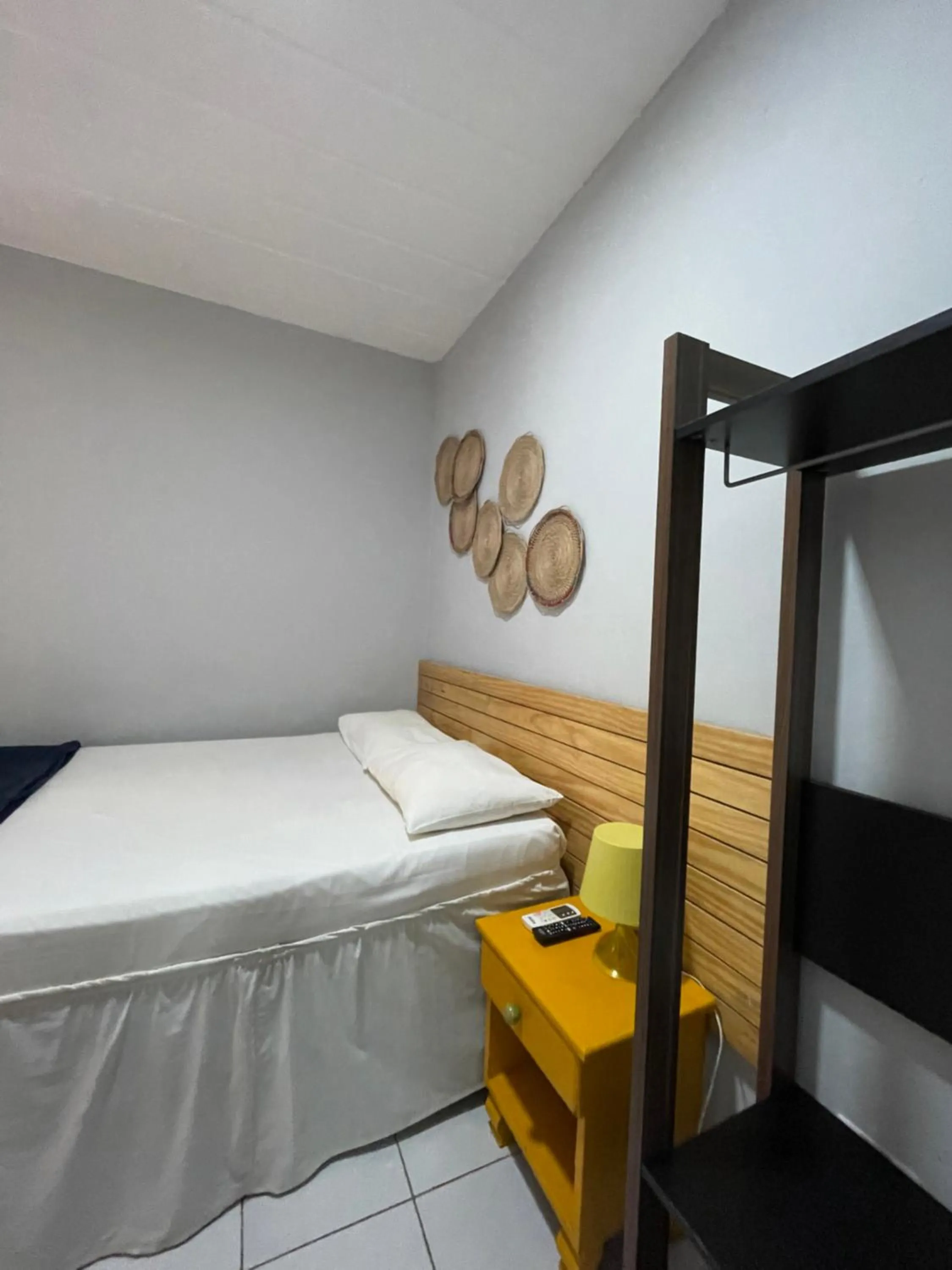 Bed in Pousada Girassol