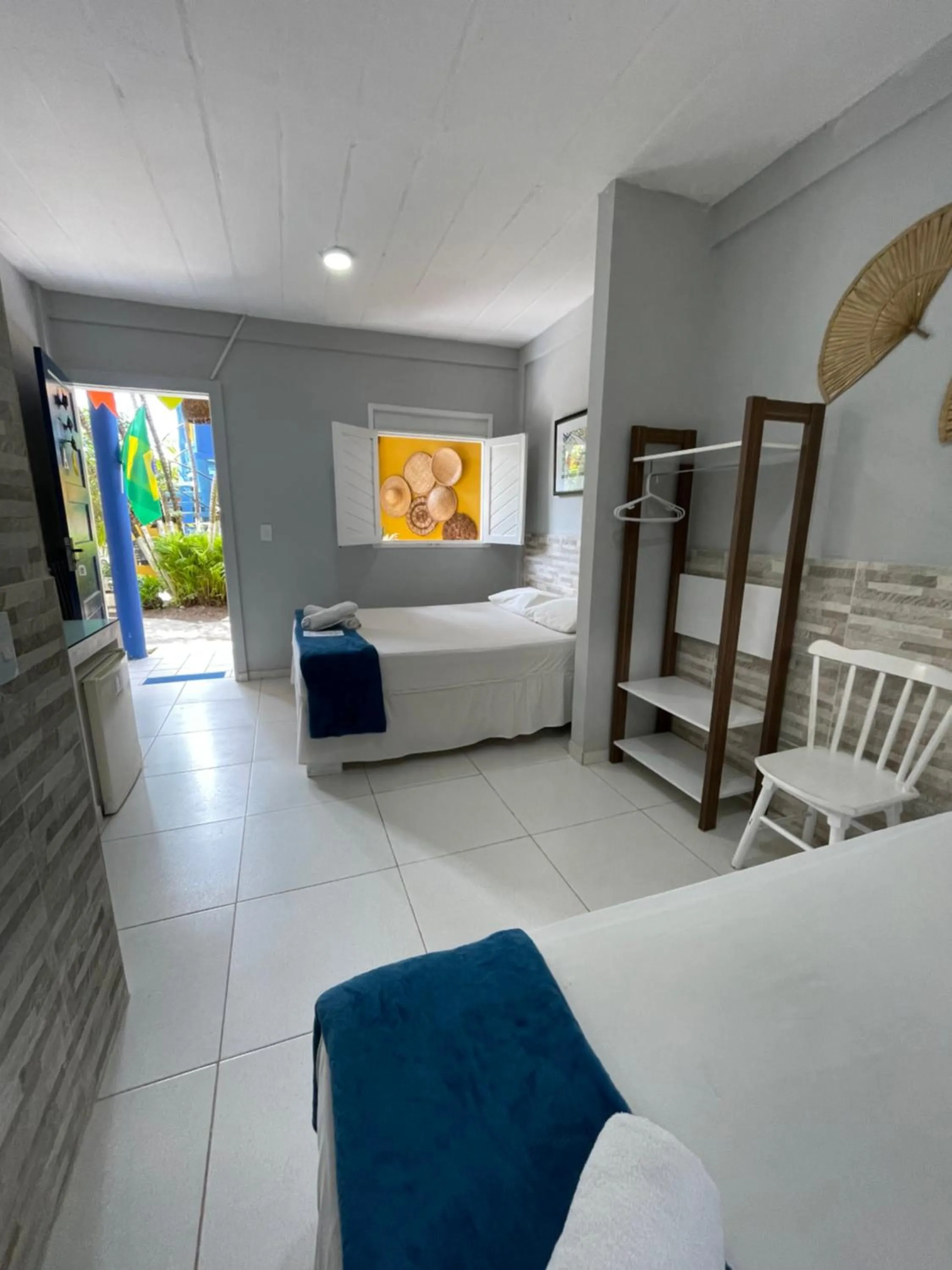 Bed in Pousada Girassol