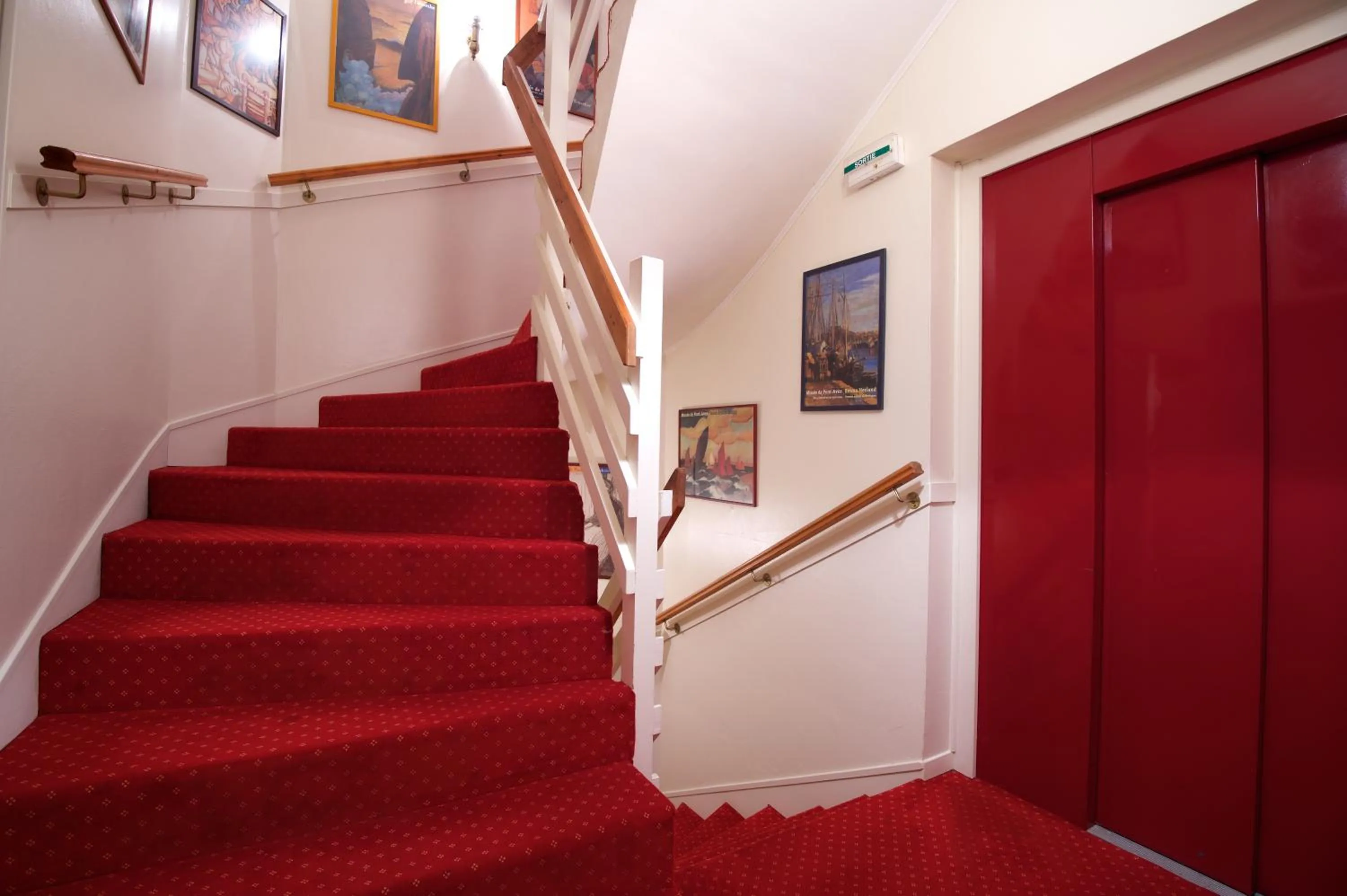 Lobby or reception in Hotel de charme Les Mimosas
