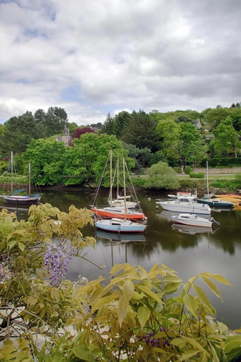 River view in Hotel de charme Les Mimosas