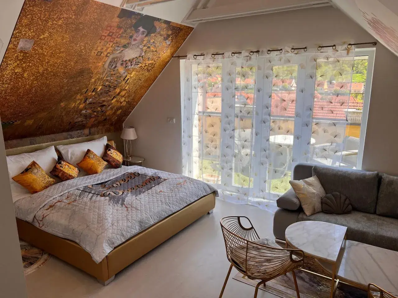 Double Room with Patio - single occupancy in U svatého Urbana Double Room with Patio - single occupancy in U svatého Urbana